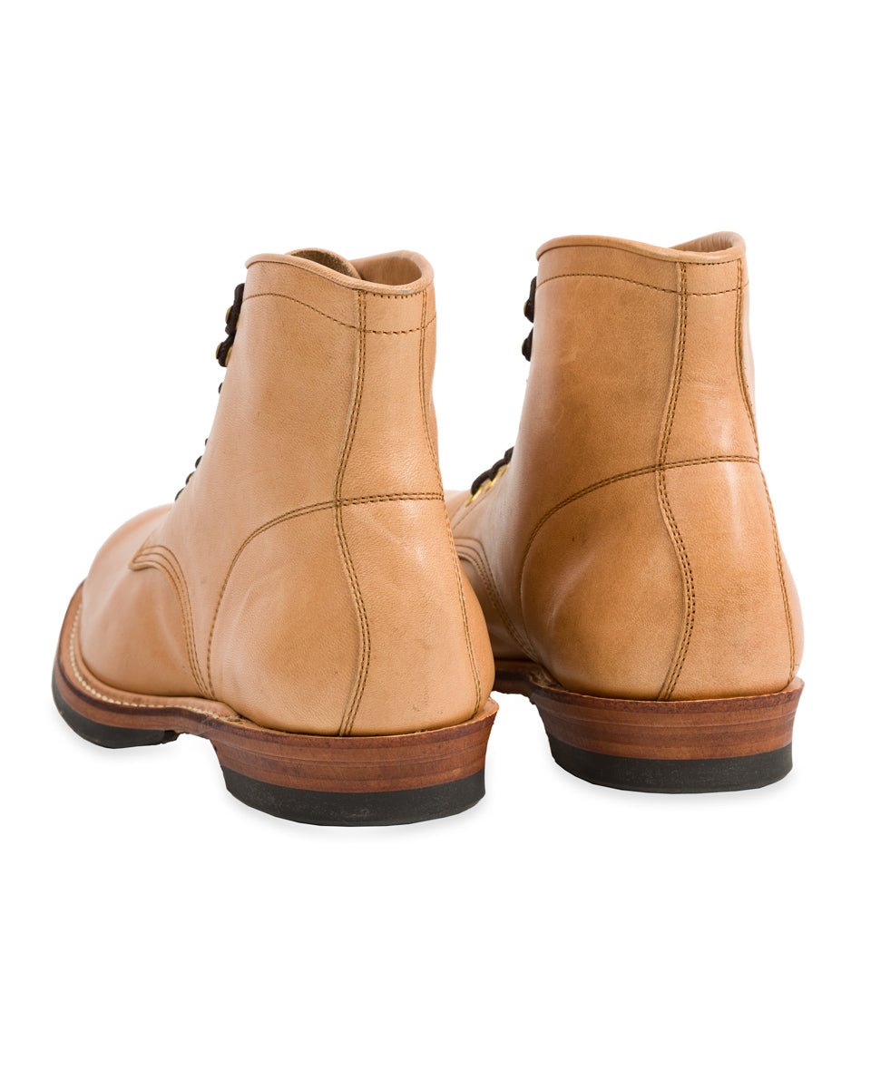 Studio works camel deals tan genuine leather colored two toned boots