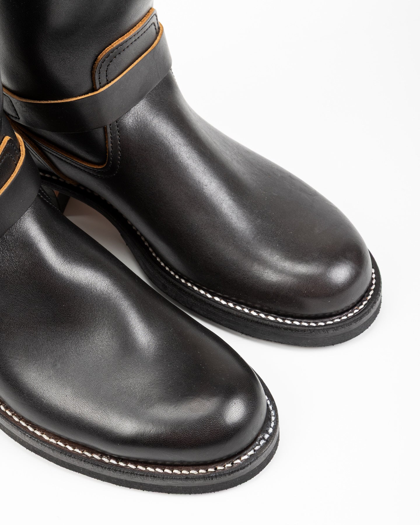 Engineer Boots - Black Heavyweight Kipskin