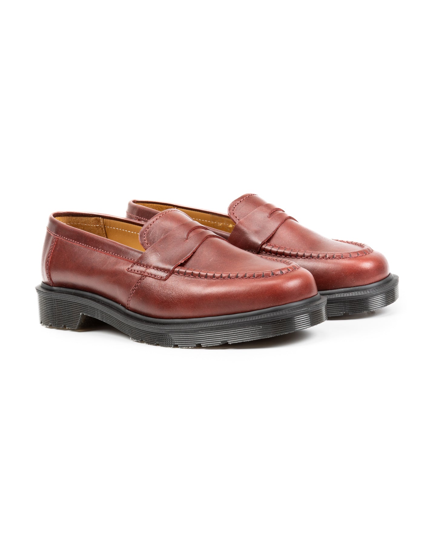 Delapre Penny Loafer - Burgundy