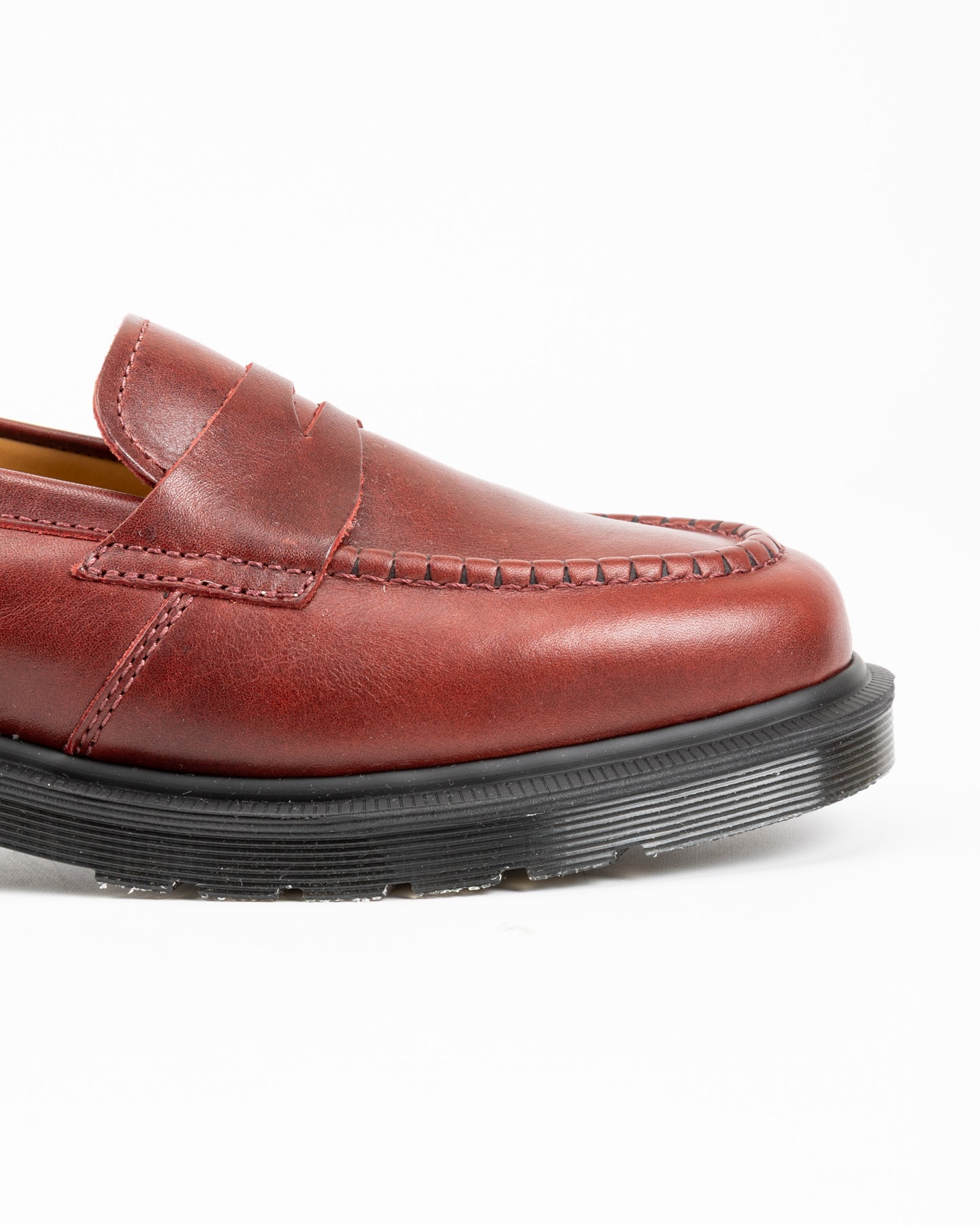 Delapre Penny Loafer - Burgundy