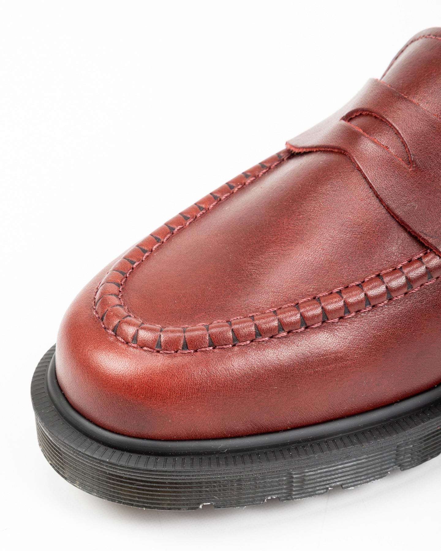 Delapre Penny Loafer - Burgundy
