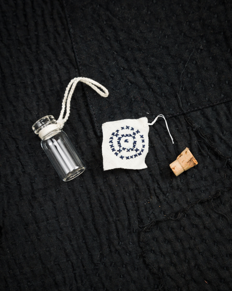 11.11 V Boy Shirt - Black Patchwork - Standard & Strange