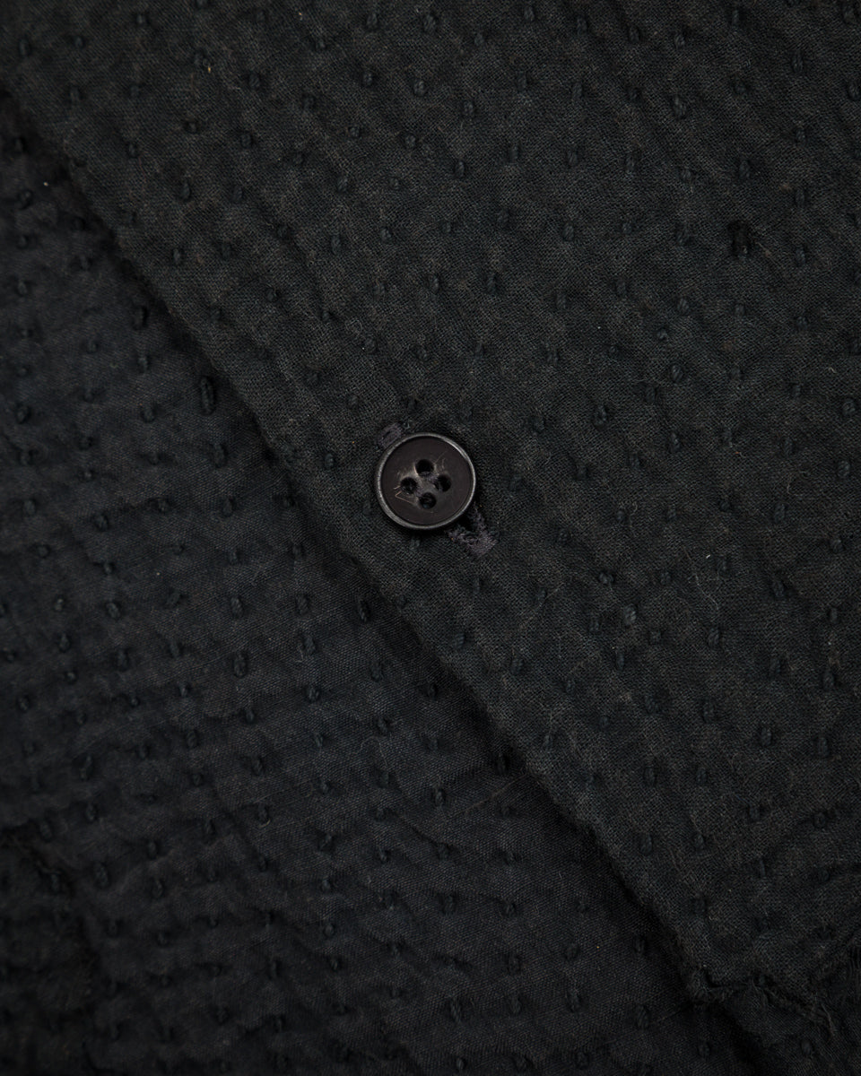 11.11 V Boy Shirt - Black Patchwork - Standard & Strange