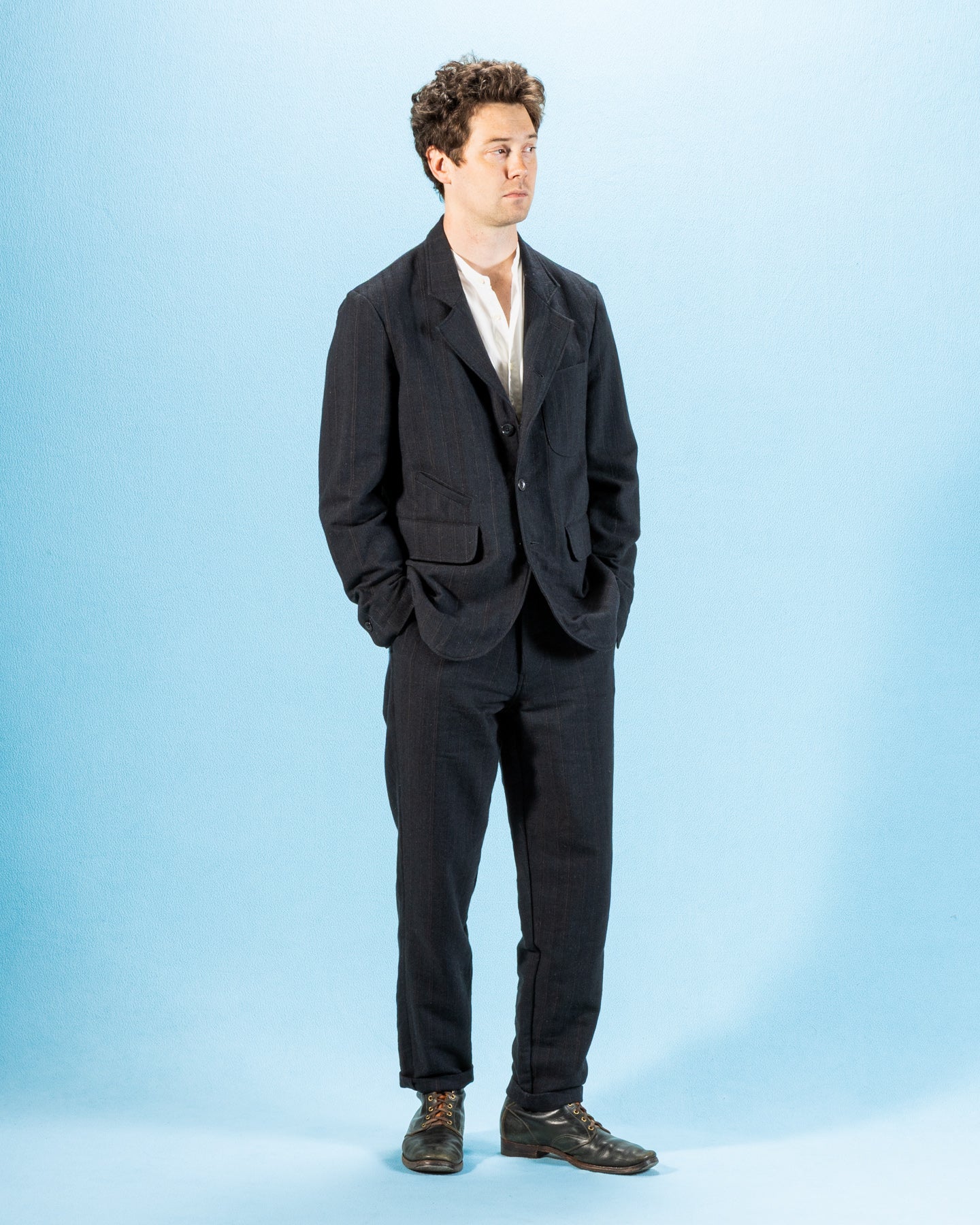 1st PAT-RN Horloger Blazer - Dark Blue Heritage Chevron - Standard & Strange