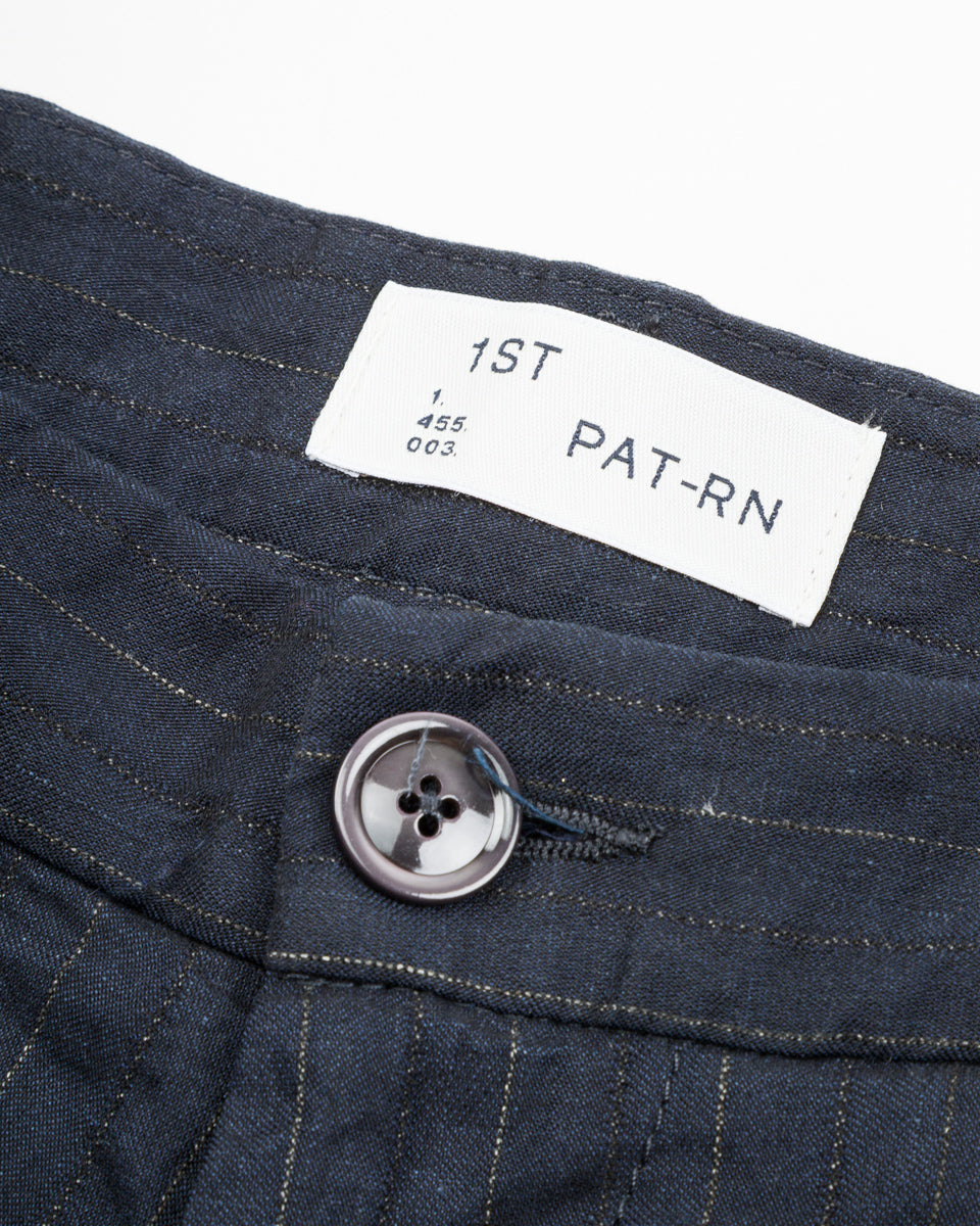 1st PAT-RN Logan Trouser - Blue Pinstripe - Standard & Strange