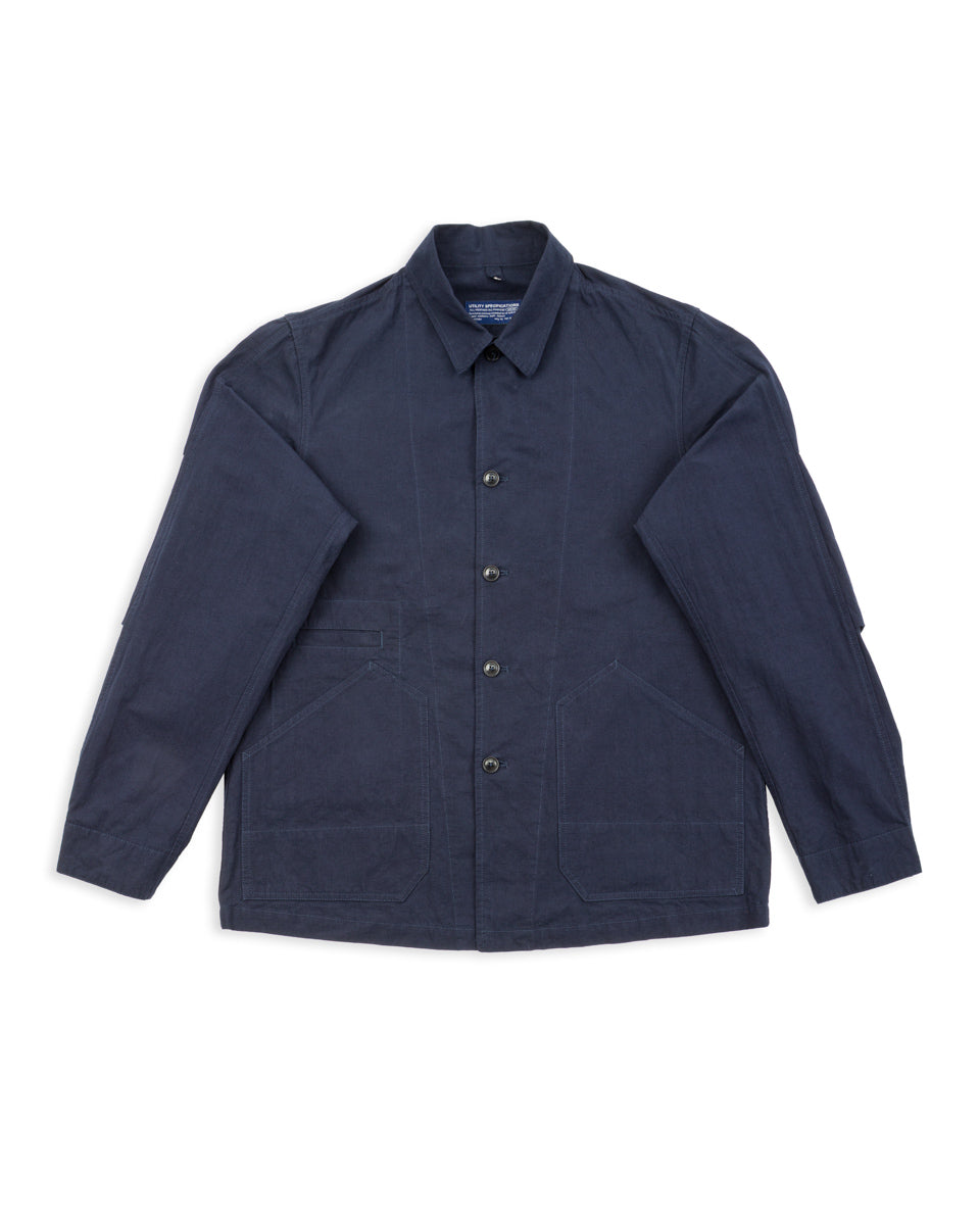 1st PAT-RN Railroad Jacket - Navy Slub - Standard & Strange