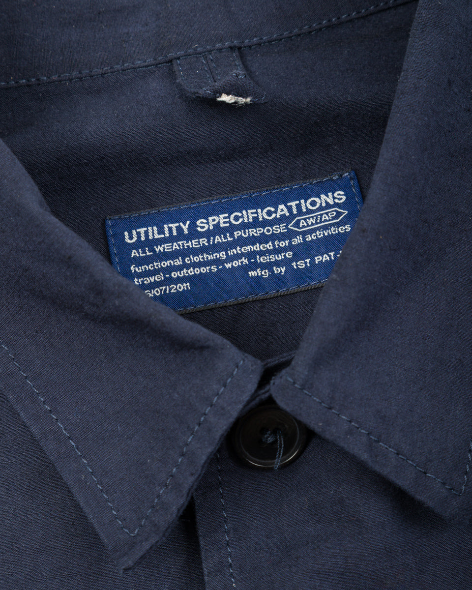 1st PAT-RN Railroad Jacket - Navy Slub - Standard & Strange