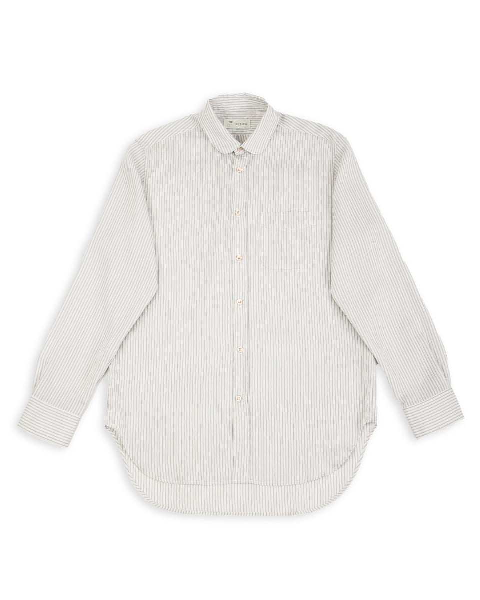 1st PAT-RN Boston Shirt - Fine Stripes - Standard & Strange