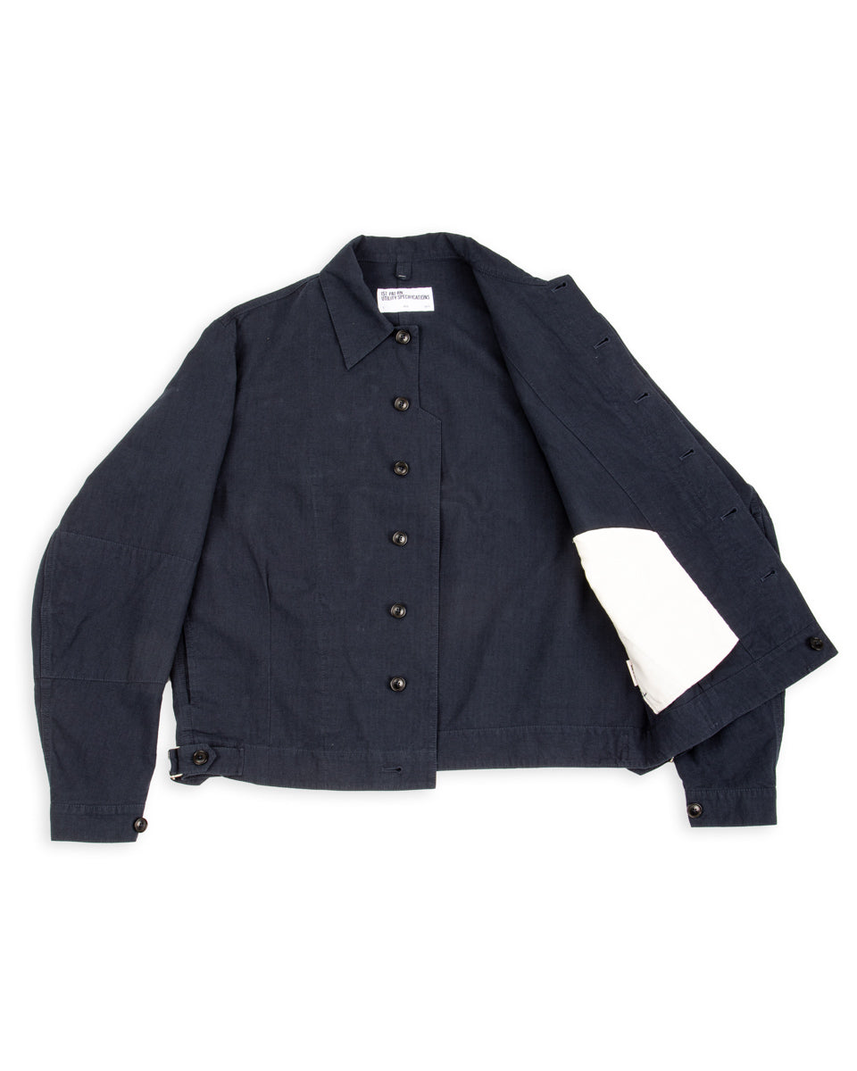 1st PAT-RN Camden Jacket - Ink Cotton/Hemp Ripstop - Standard & Strange