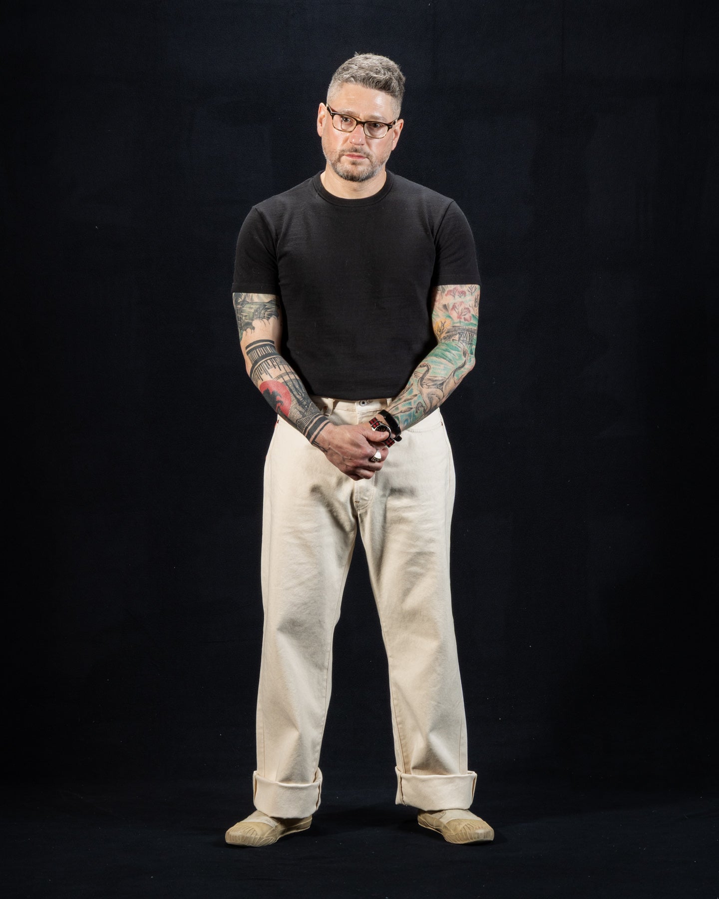 Duke Wide Fit - Ecru Smithson Canvas