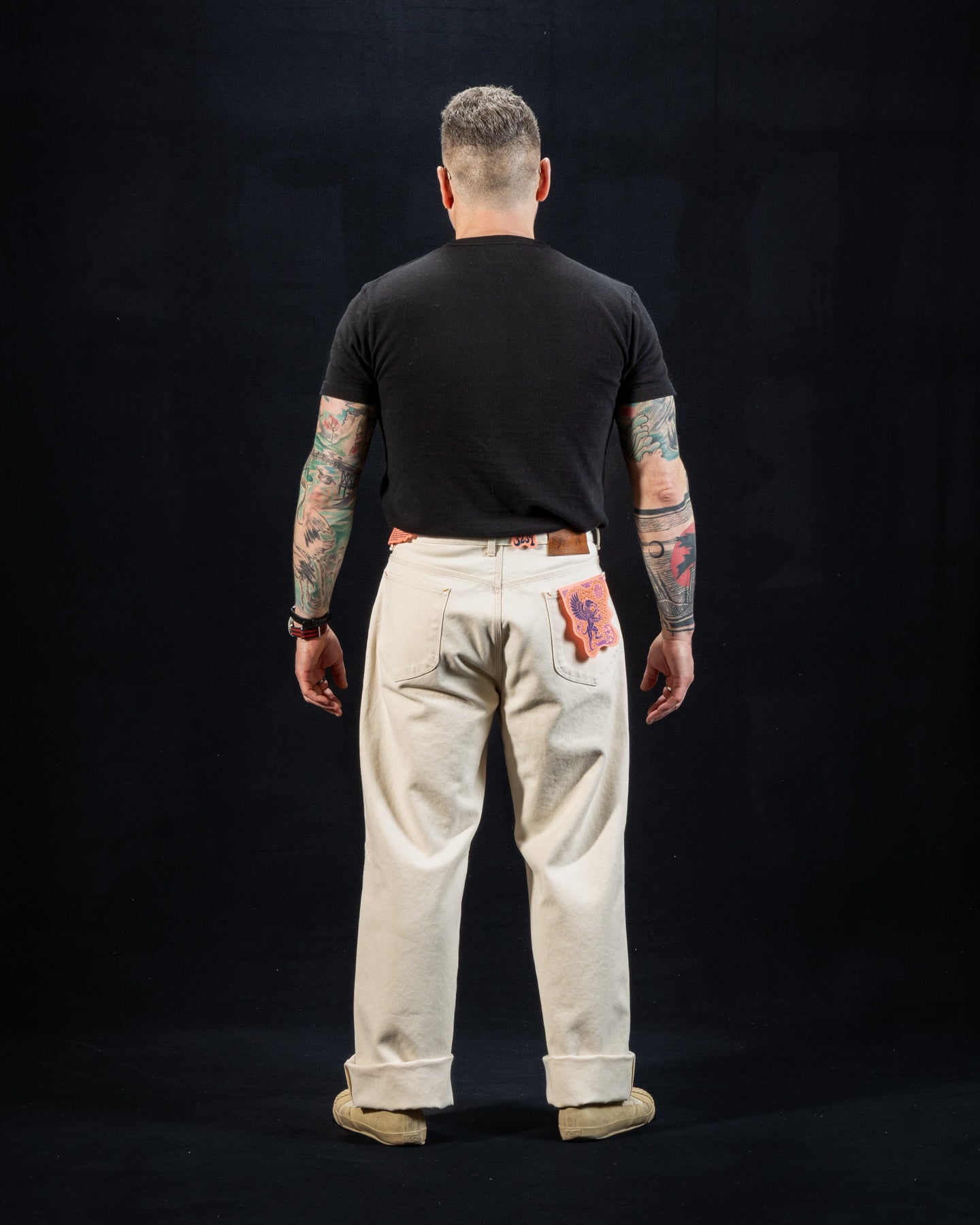 Duke Wide Fit - Ecru Smithson Canvas