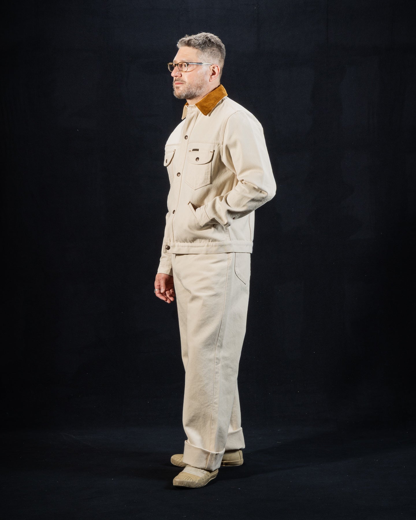 Fargo Quarter Jacket - Ecru Smithson Canvas