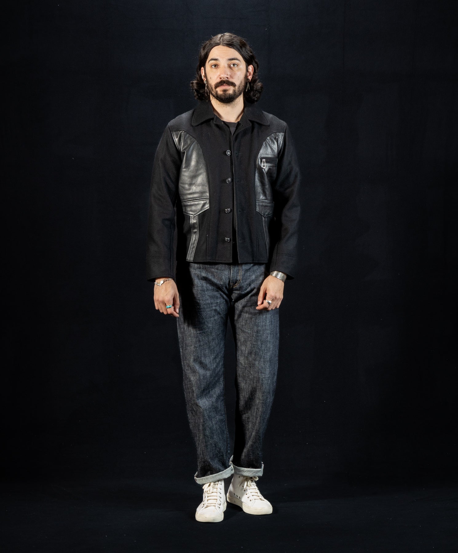 Attractions Button Sport Jacket - Black - Standard & Strange