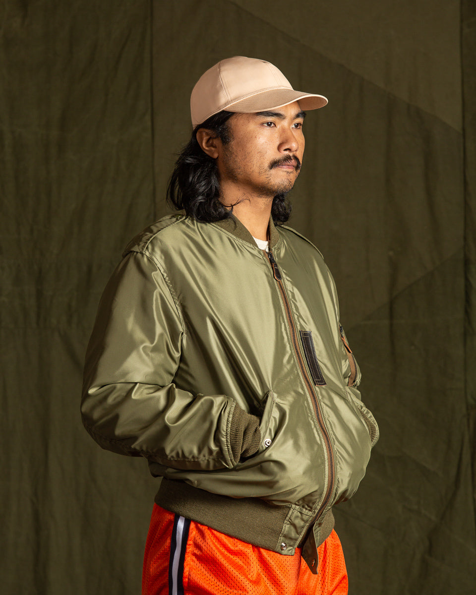 Papa Nui A-26 Cap - Veg Tan Shinki Horsehide - Standard & Strange