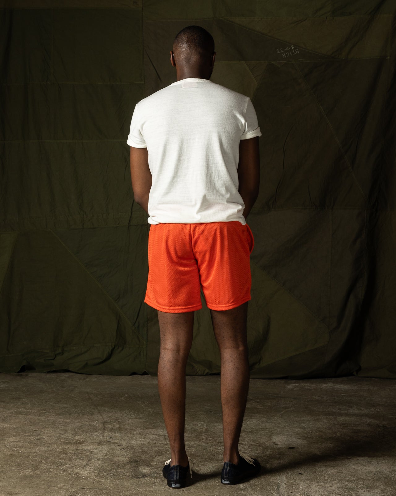 American Trench S&S x American Trench Mesh Short - Orange - Standard & Strange