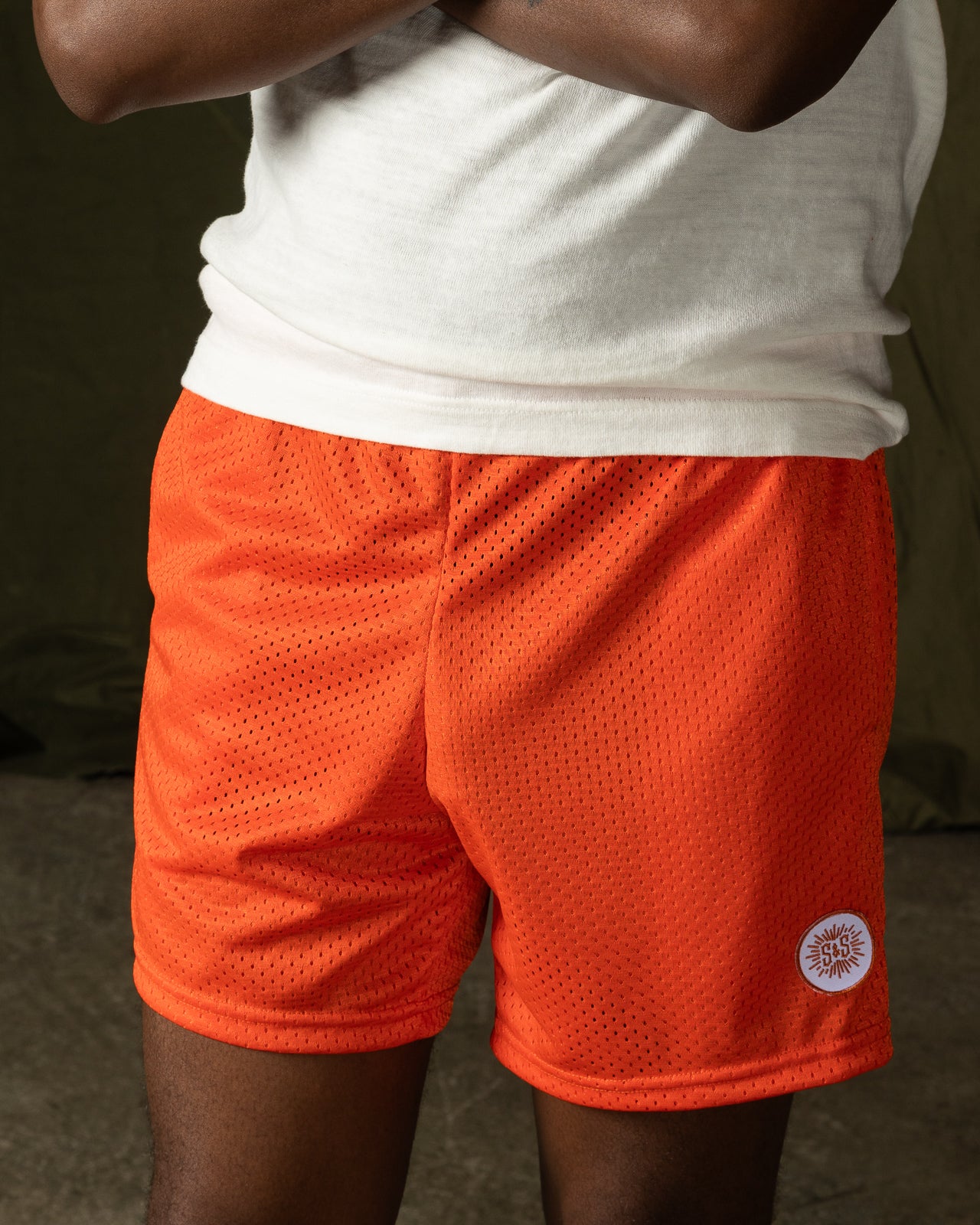 American Trench S&S x American Trench Mesh Short - Orange - Standard & Strange