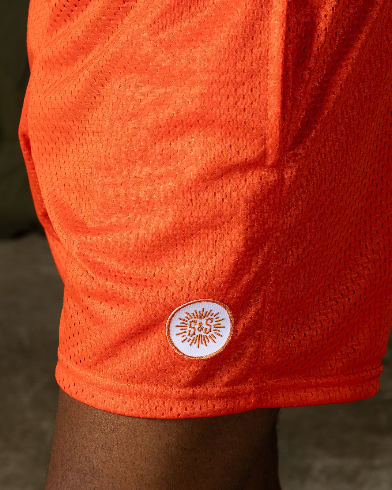 American Trench S&S x American Trench Mesh Short - Orange - Standard & Strange