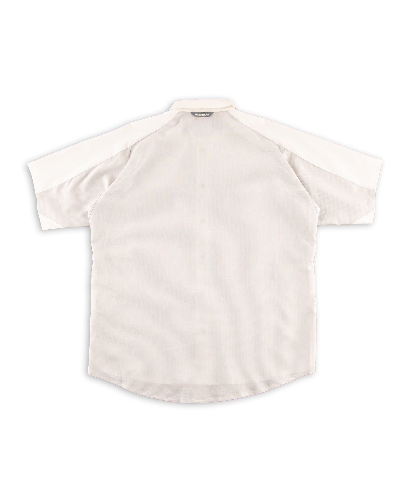 And Wander Tech S/S Shirt - Off White - Standard & Strange