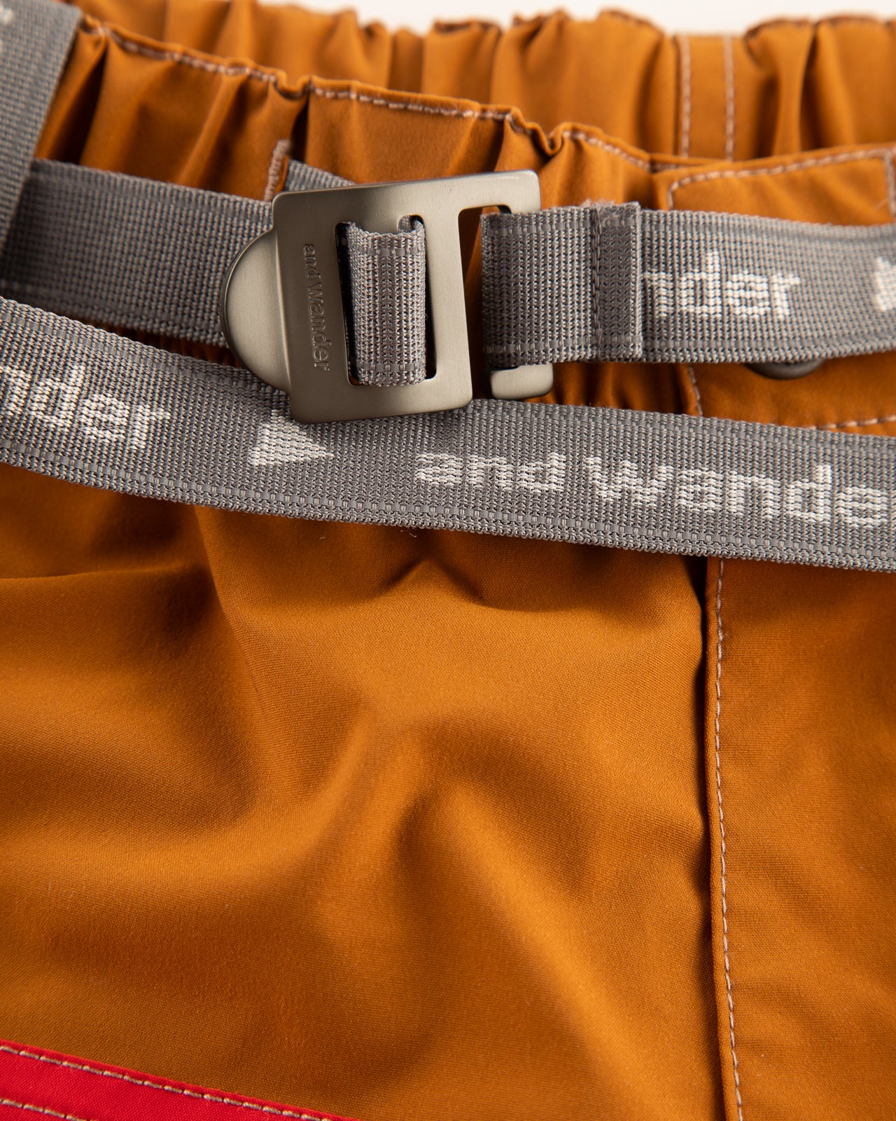 And Wander Wave Shorts - Red - Standard & Strange