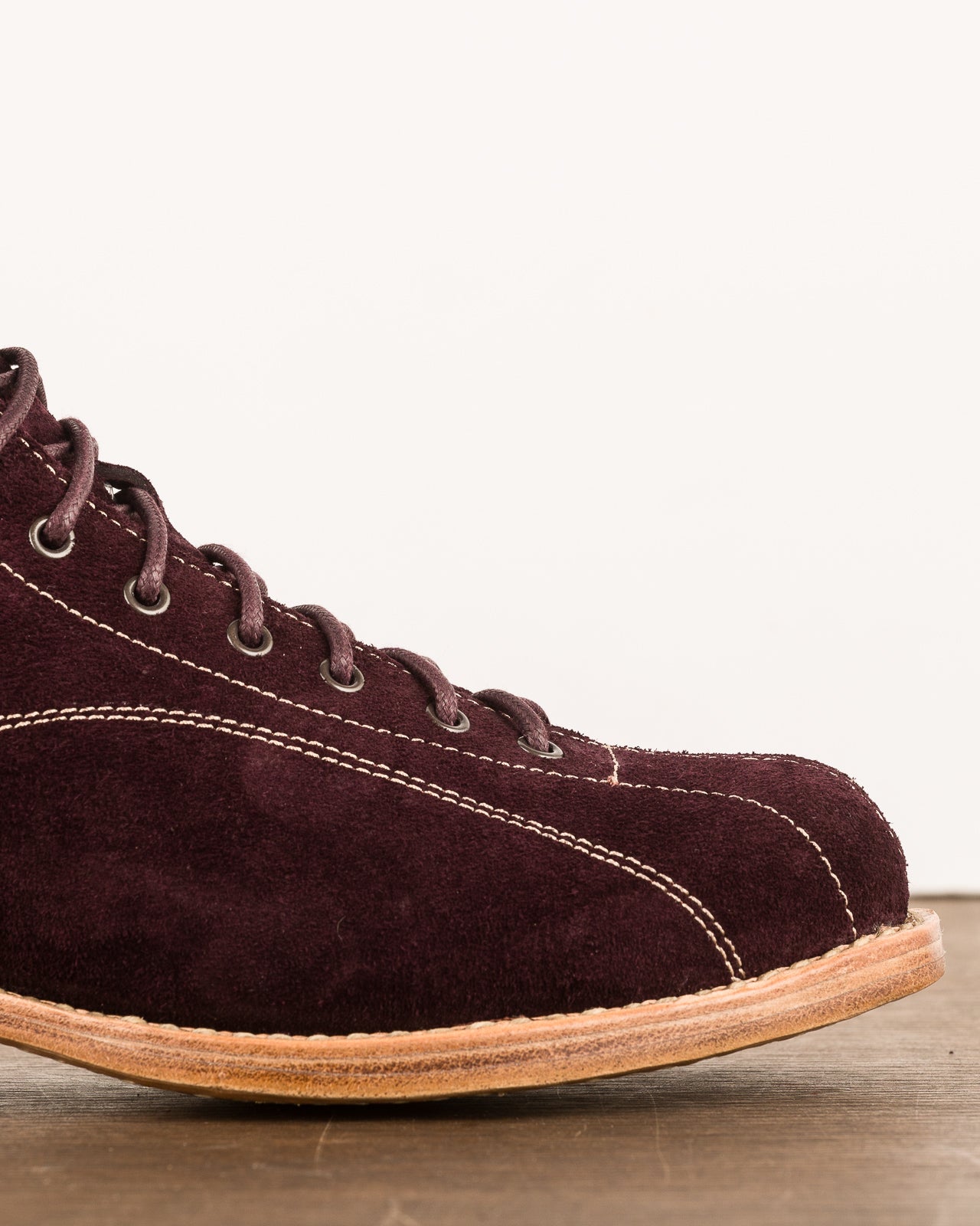 Arch Support Project Cestus Boot - Mahogany Roughout - Standard & Strange