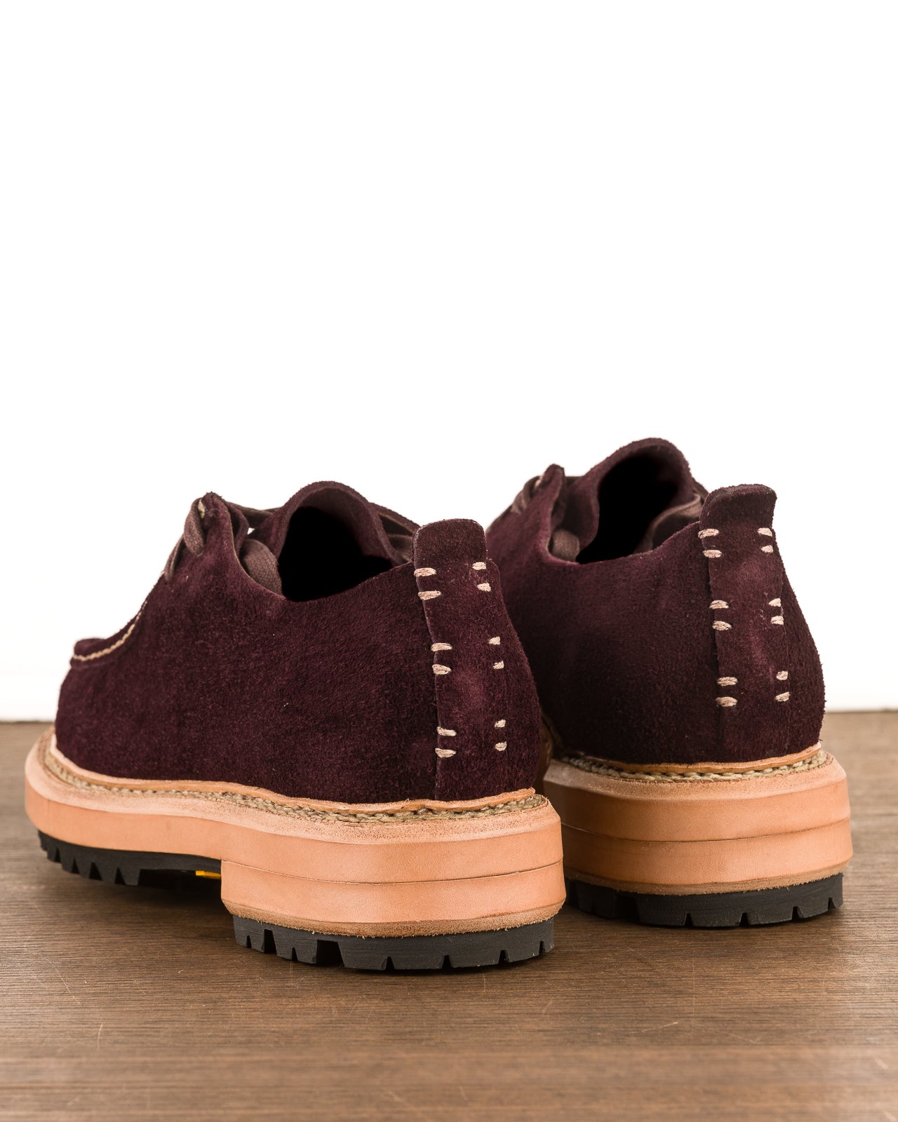 Arch Support Project Military Moc Low Boot - Mahogany Roughout - Standard & Strange