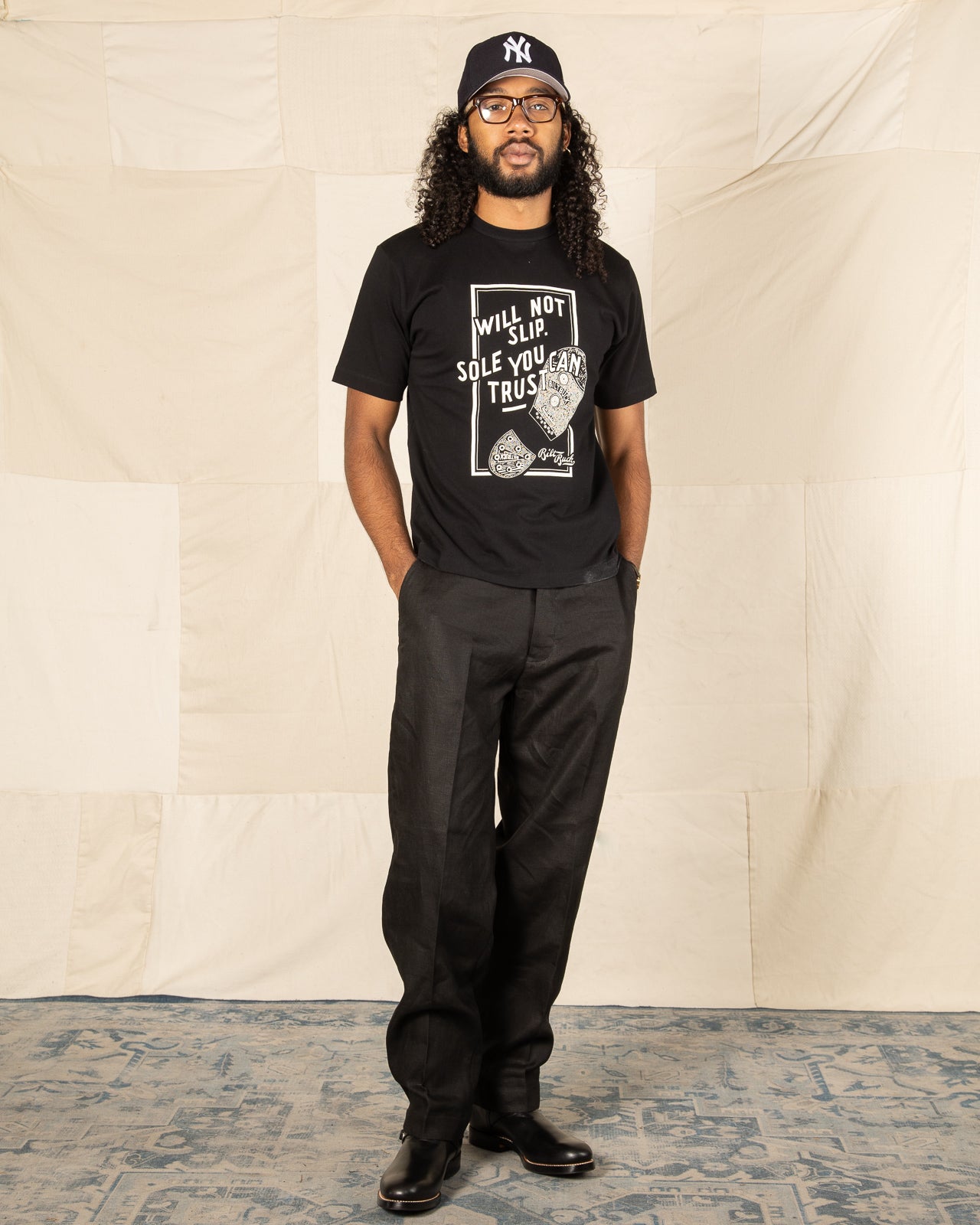 Attractions Biltbuck Boots Sole Tee - Black - Standard & Strange