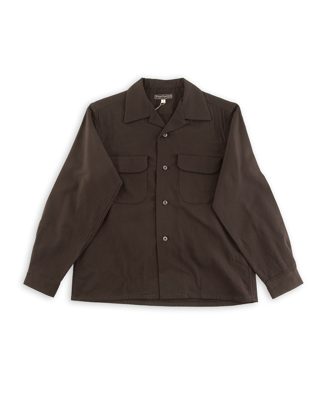 Attractions Double Cloth Flap Pocket Shirt - Black - Standard & Strange