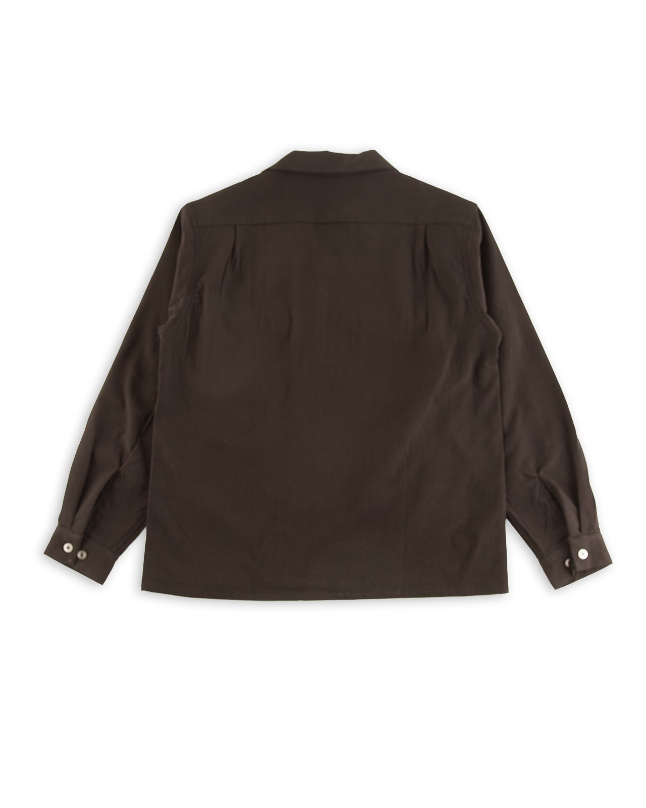 Attractions Double Cloth Flap Pocket Shirt - Black - Standard & Strange