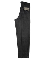 Attractions Double Pleats Linen Trousers - Black - Standard & Strange