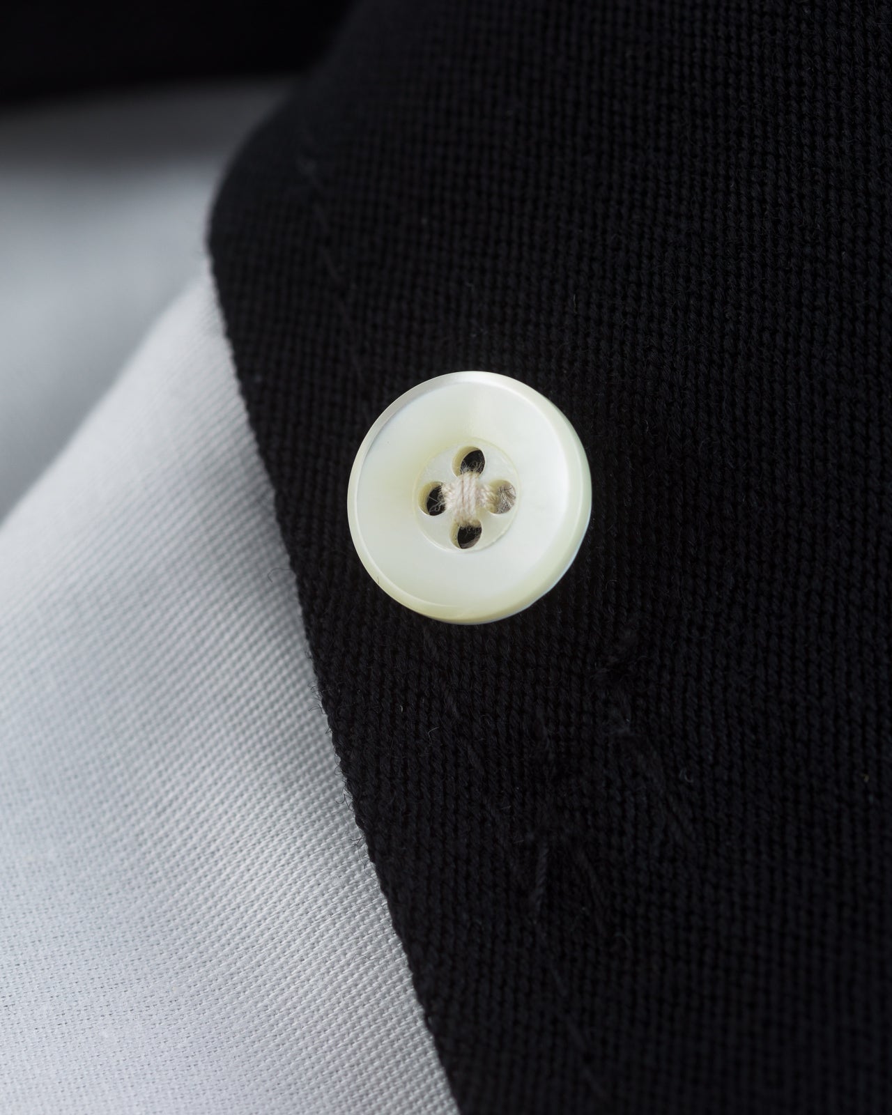 Attractions Double Pleats Trousers - Black Wool Linen - Standard & Strange