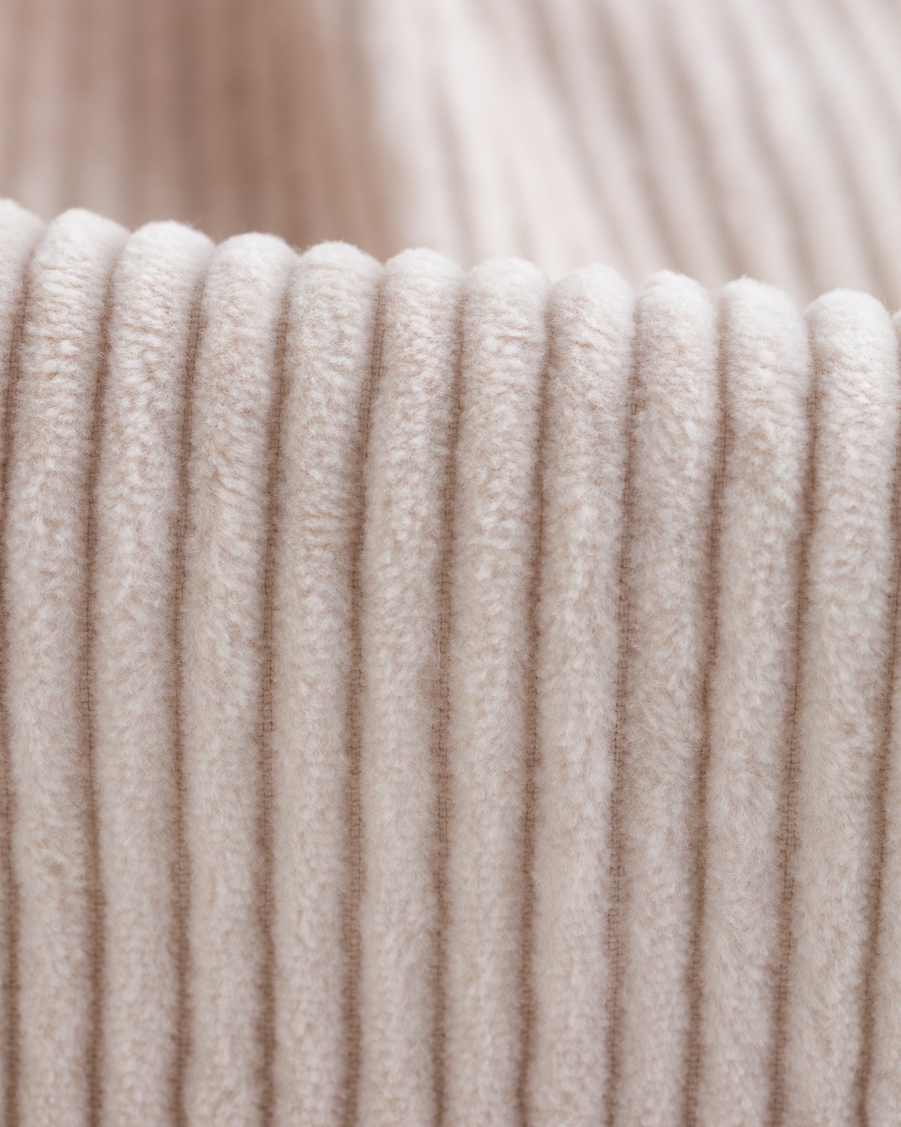 Attractions Double Pleats Trousers - White Wide Wale Corduroy - Standard & Strange