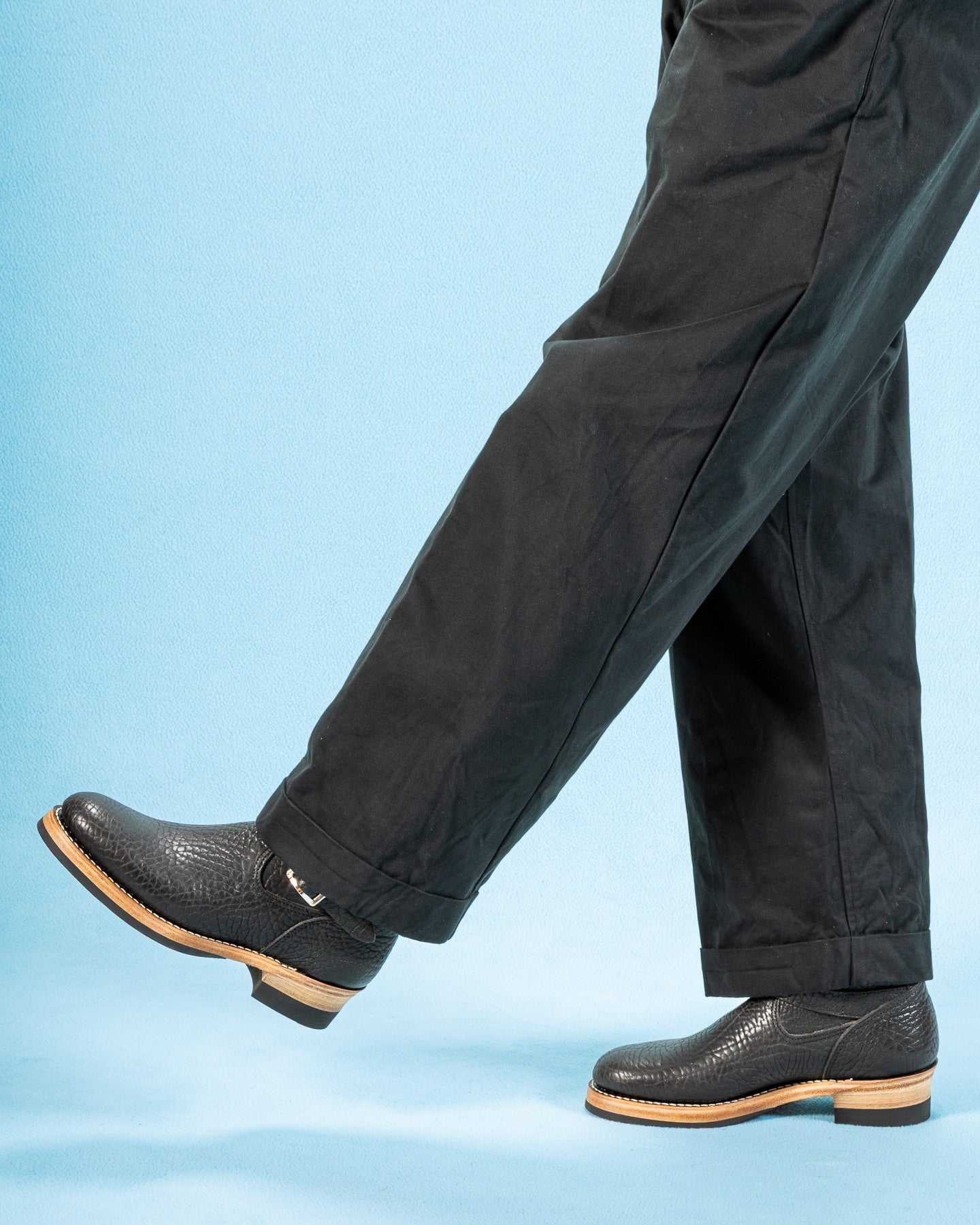 Attractions Engineer Boot - Black Avancorpo & Buffalo Midsole - Standard & Strange