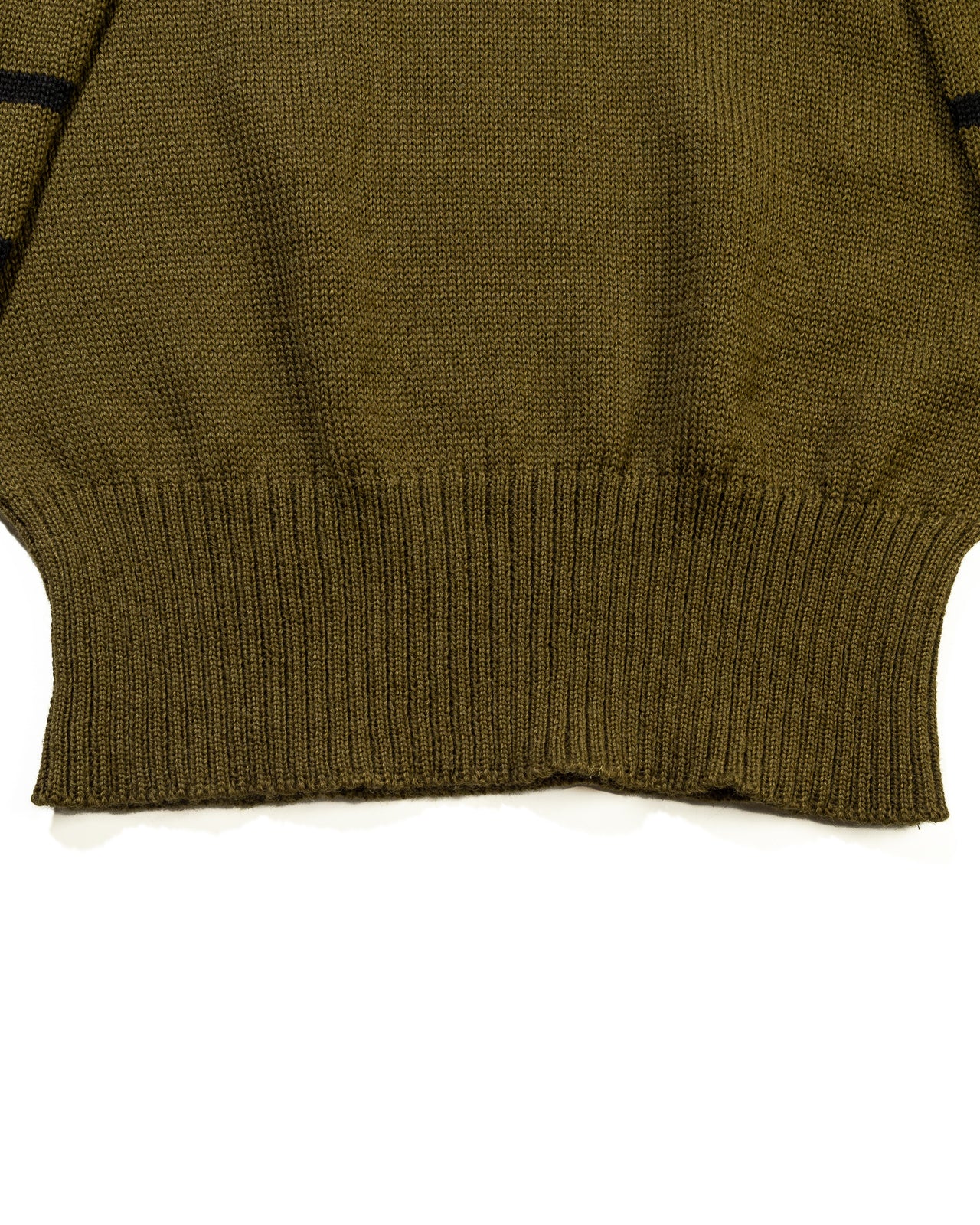 Attractions High Neck Sweater - Olive x Black - Standard & Strange