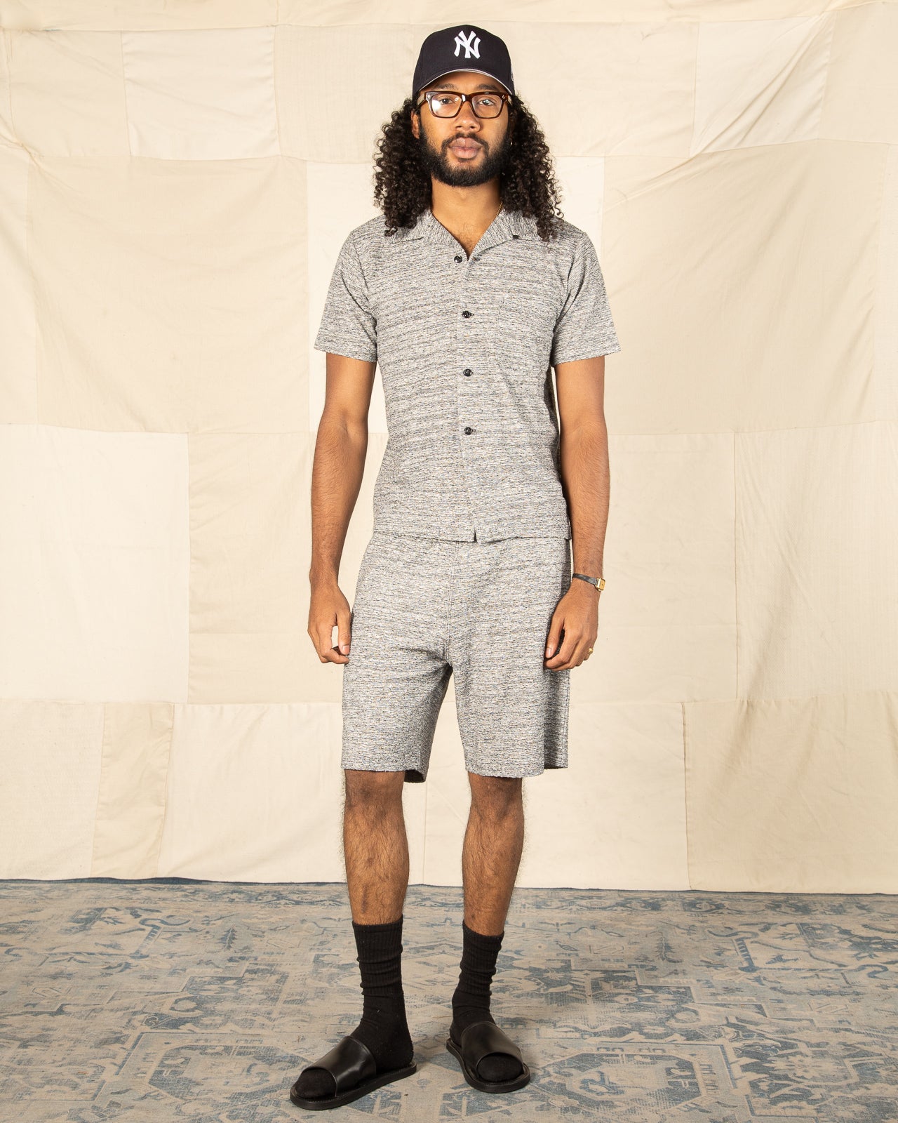 Attractions Horsehide Sandals - Black - Standard & Strange