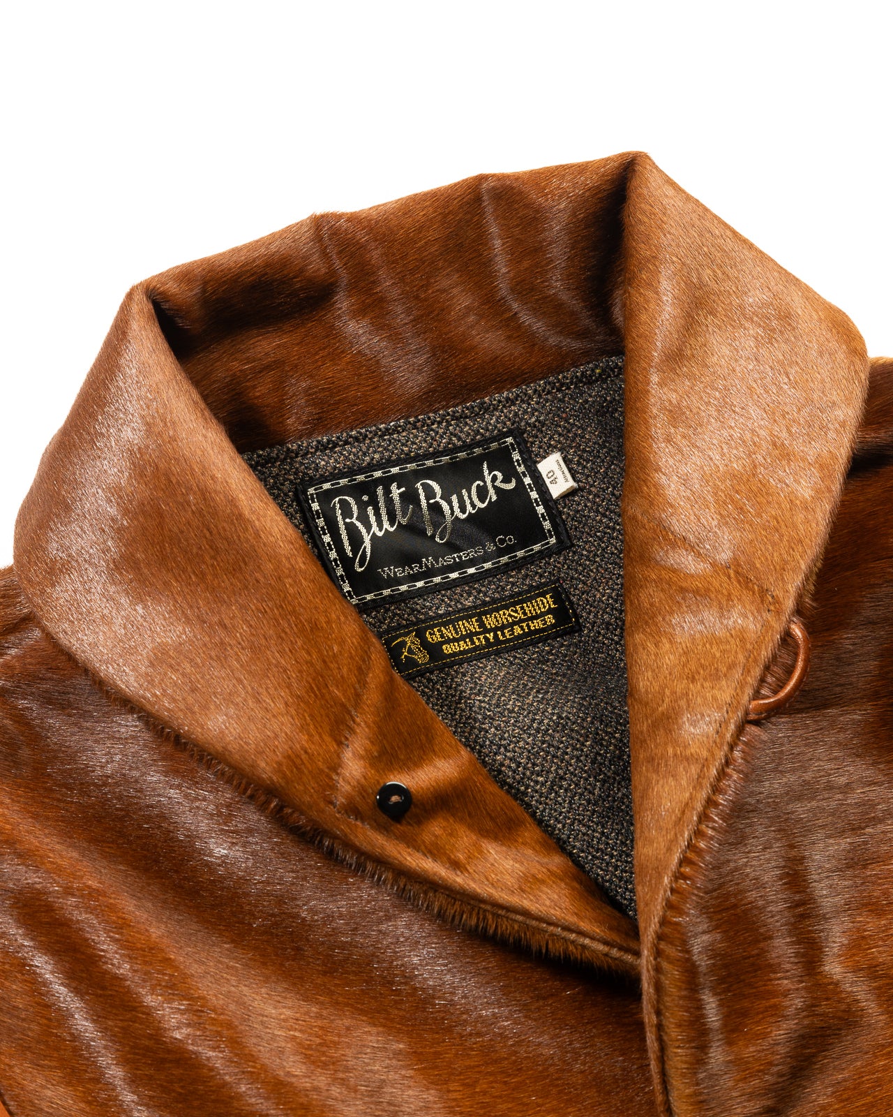 Attractions King Shawl Jacket - Brown Hair on Hide - Standard & Strange