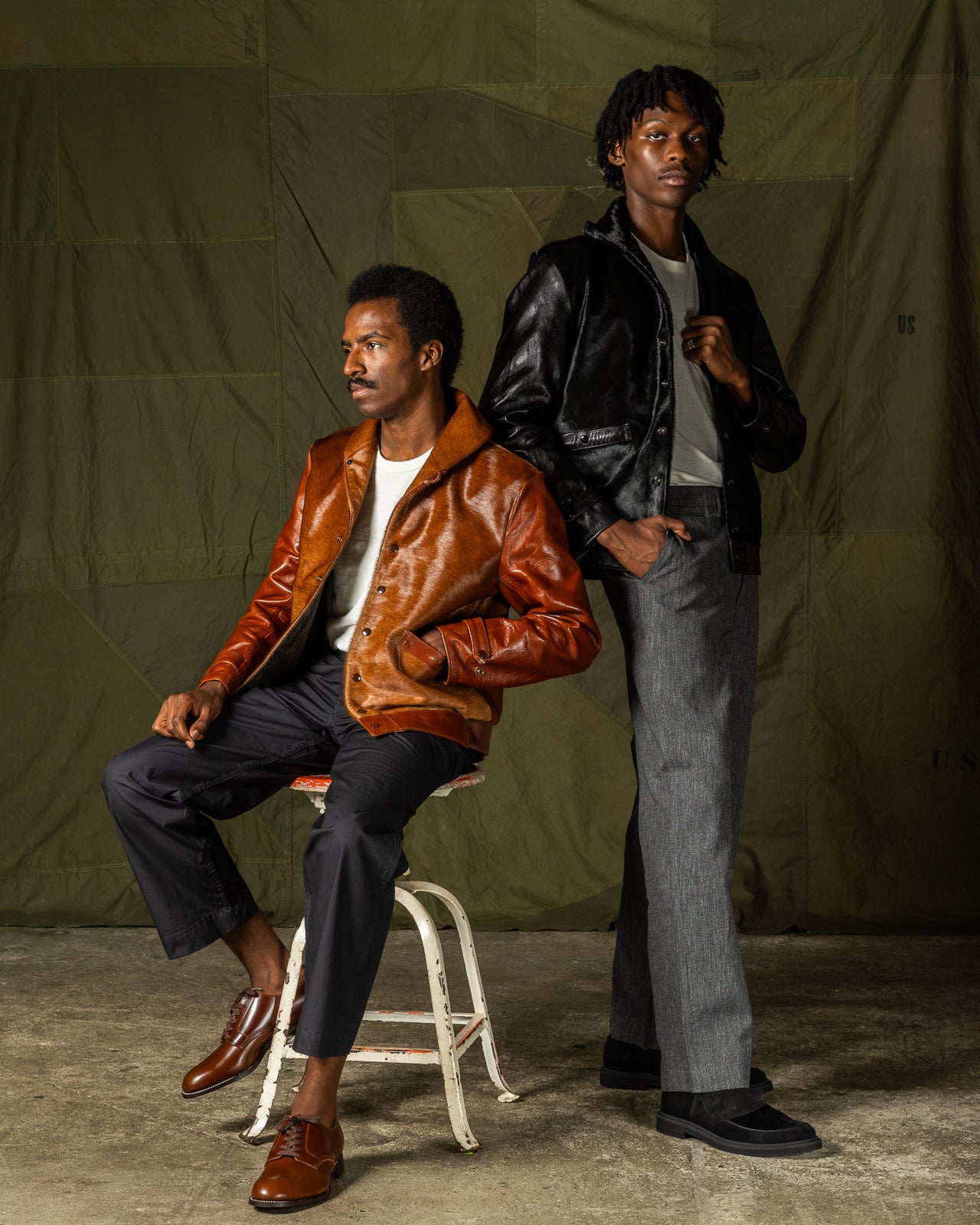 Attractions King Shawl Jacket - Brown Hair on Hide - Standard & Strange