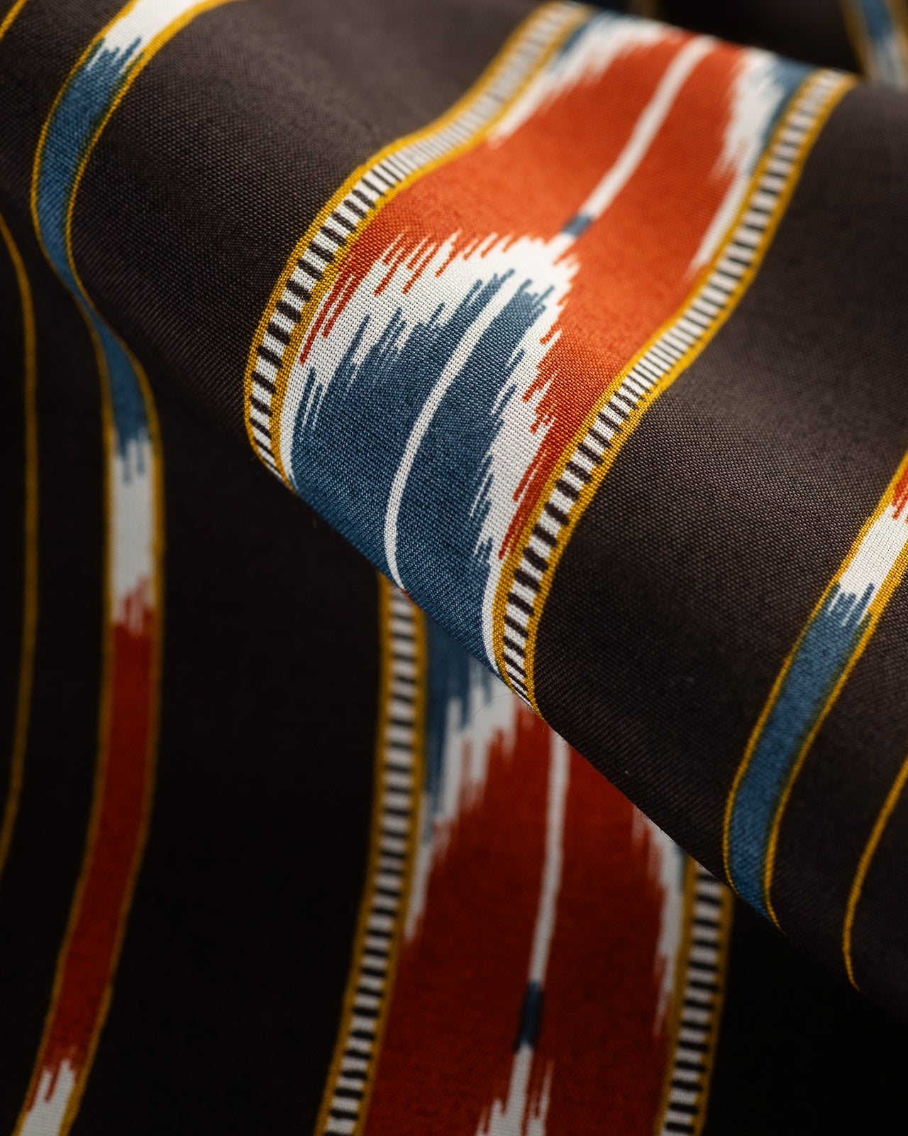 Attractions Native Print Rayon Shirt - Black - Standard & Strange