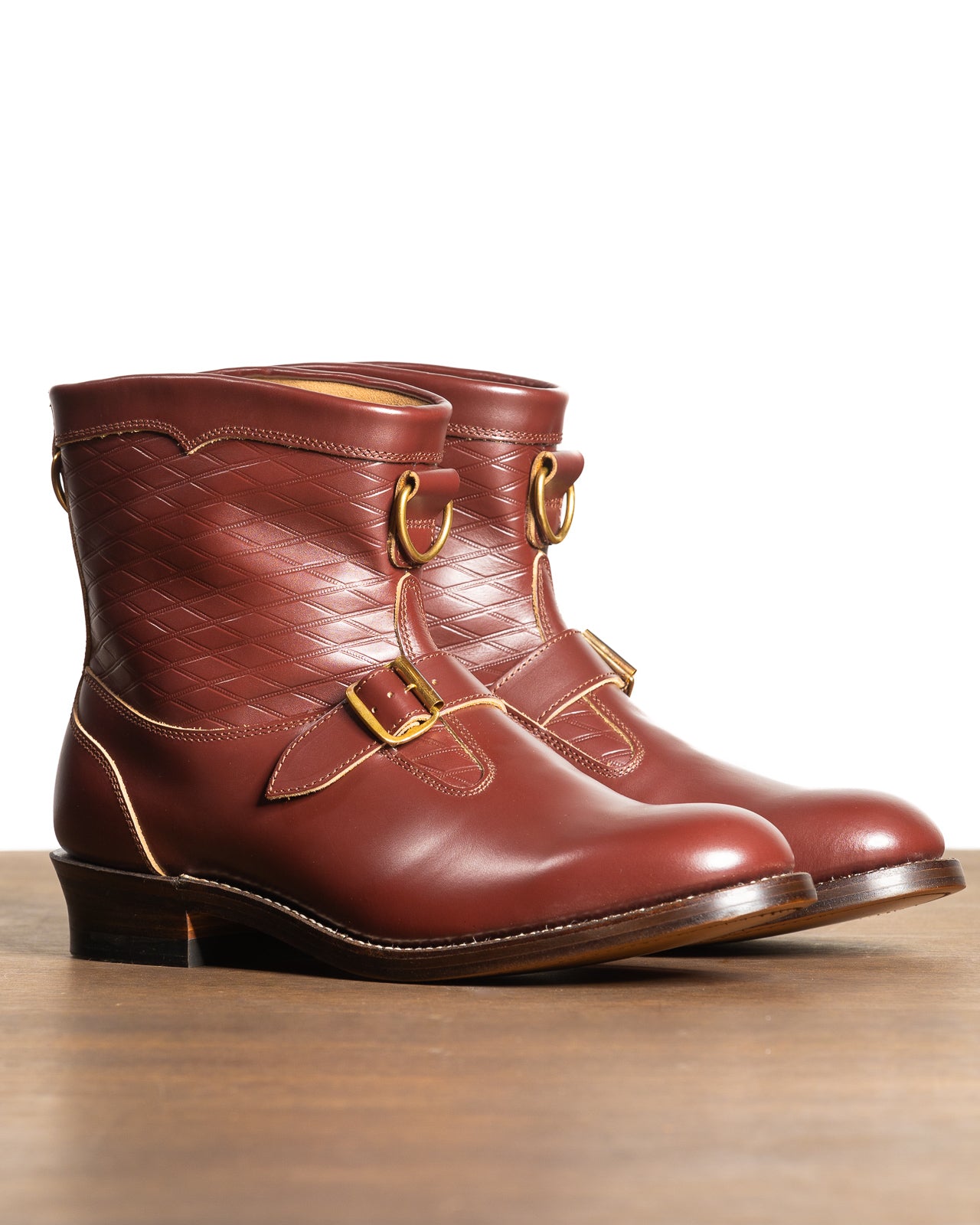 Attractions Roper Boots Burgundy – Standard Strange