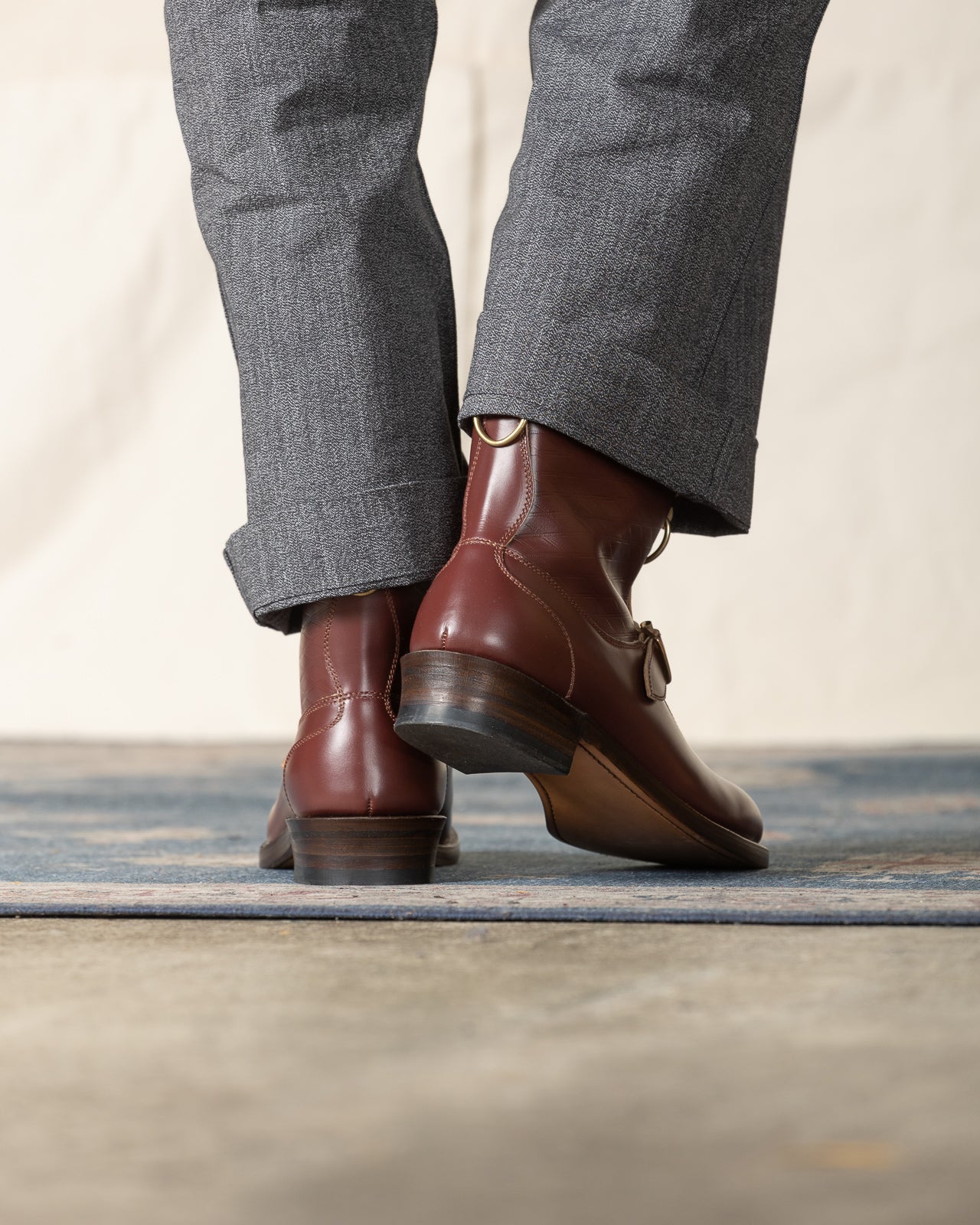 Attractions Roper Boots - Burgundy - Standard & Strange