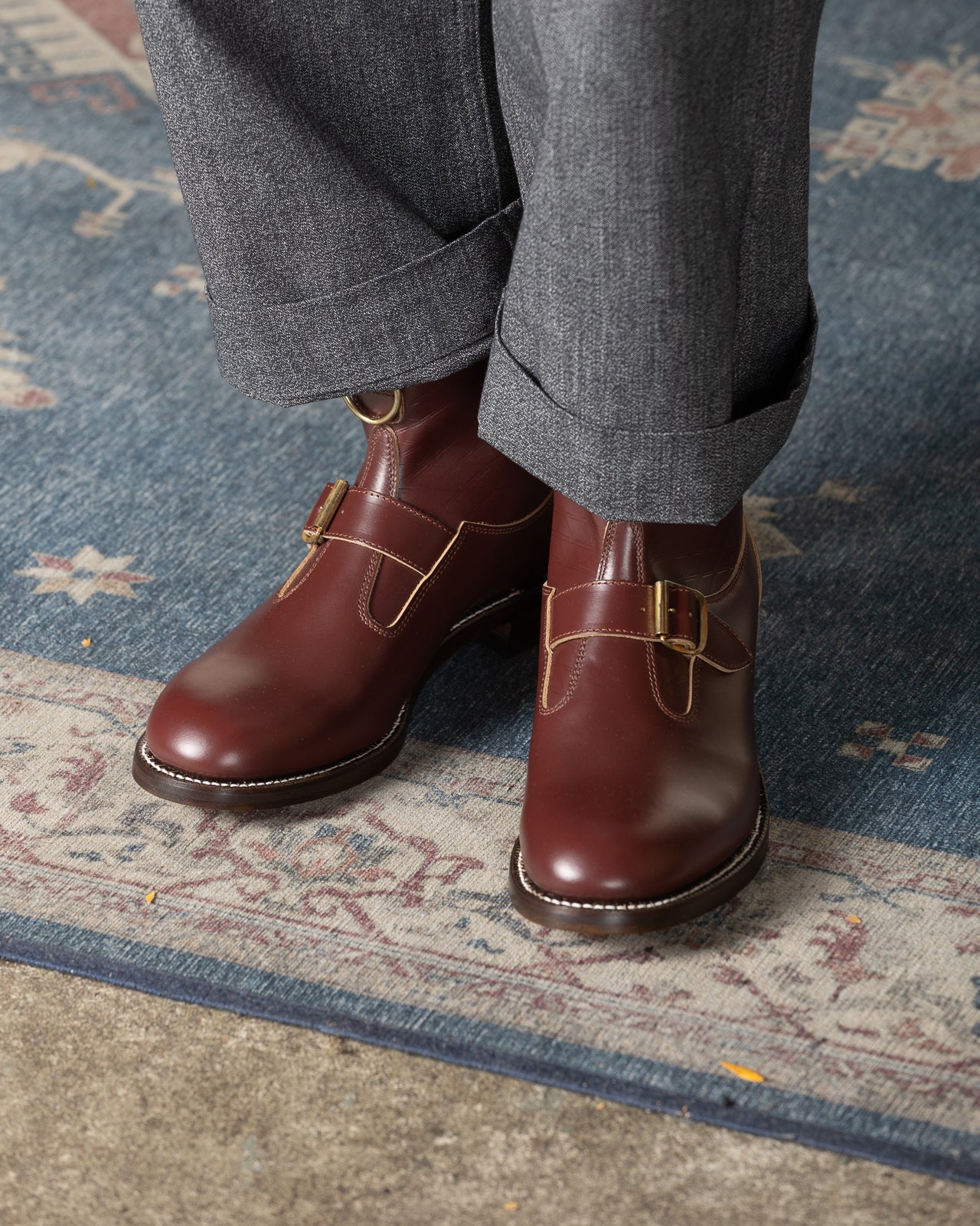 Attractions Roper Boots - Burgundy - Standard & Strange