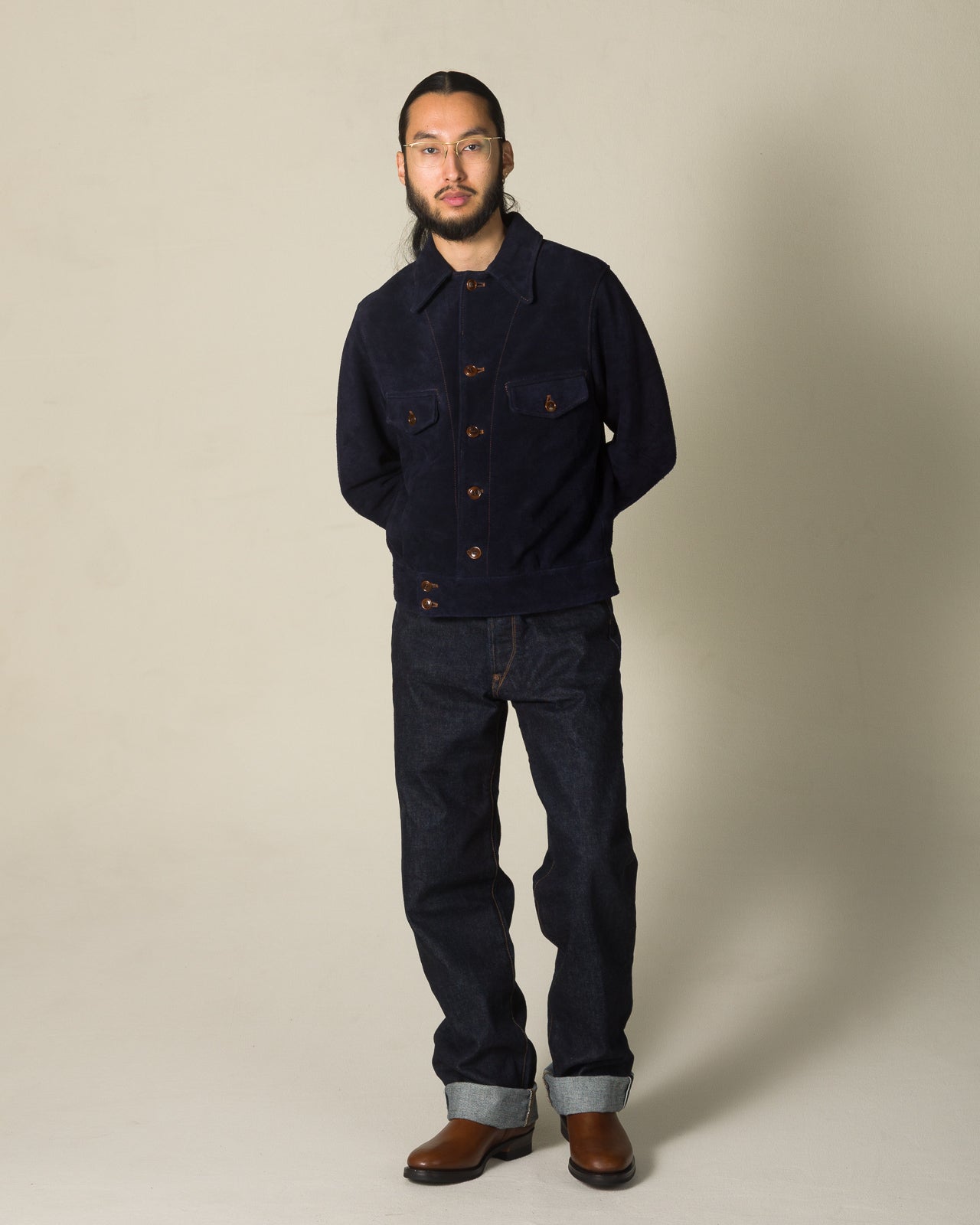 Attractions S&S x Attractions 444 Engineer Boot - Brown Horsehair - Standard & Strange