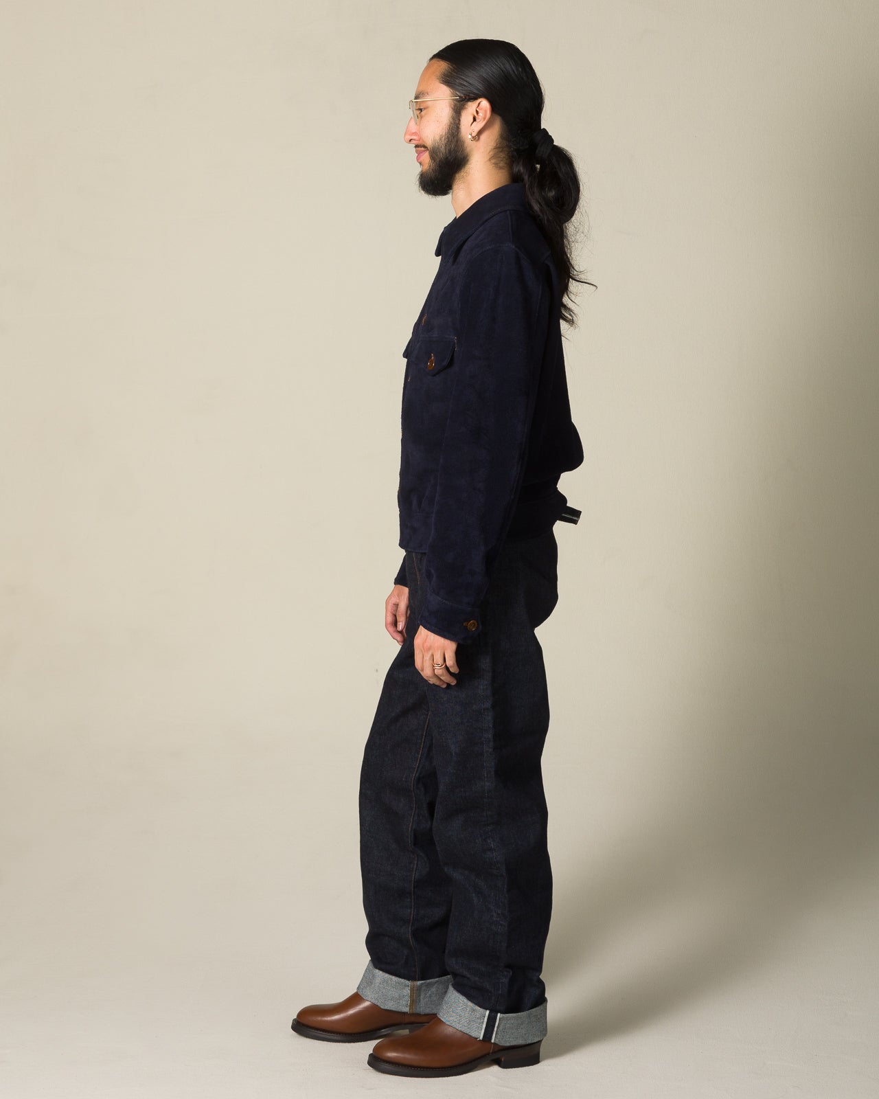 Attractions S&S x Attractions 444 Engineer Boot - Brown Horsehair - Standard & Strange