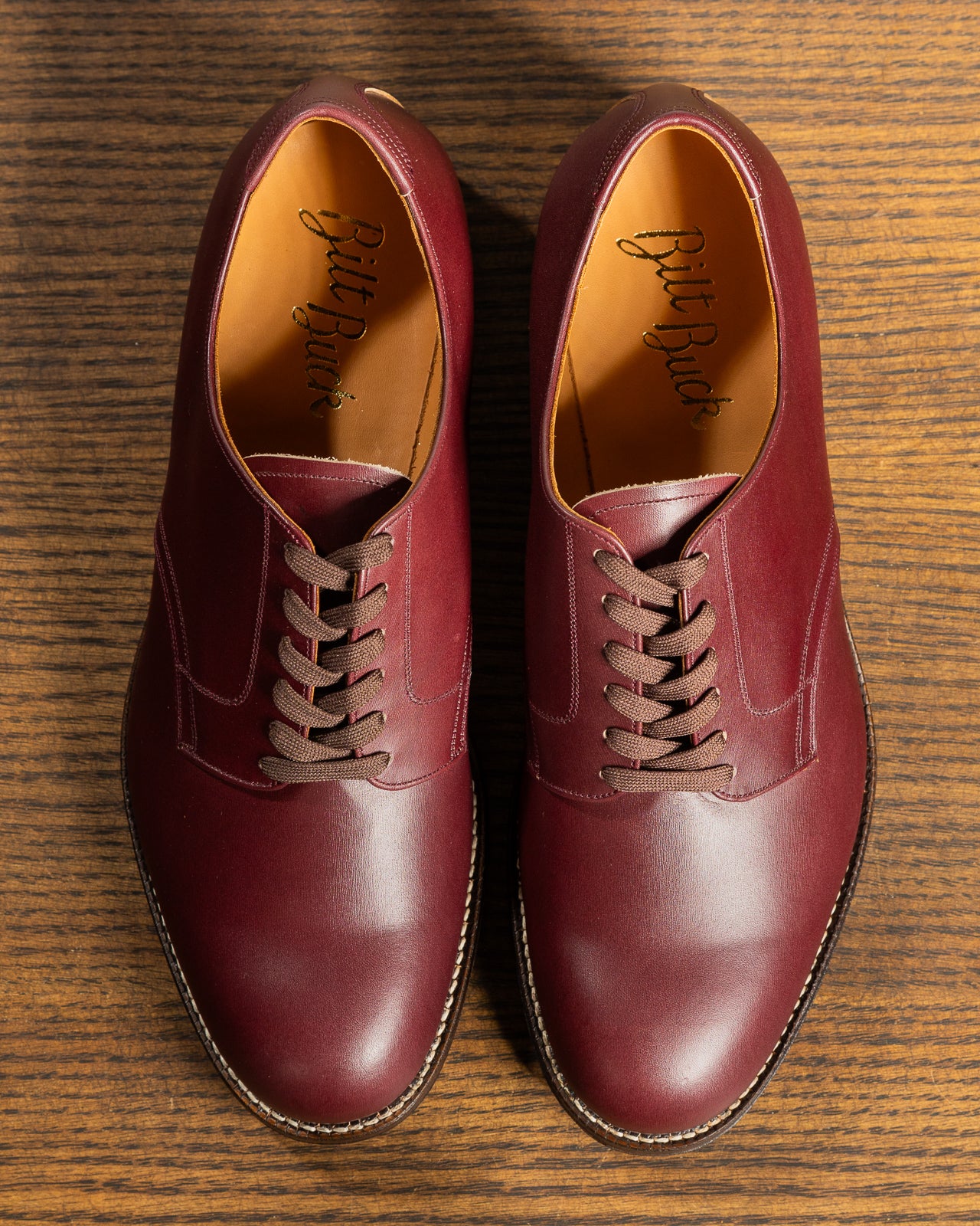 Attractions Service Shoes - Burgundy - Standard & Strange