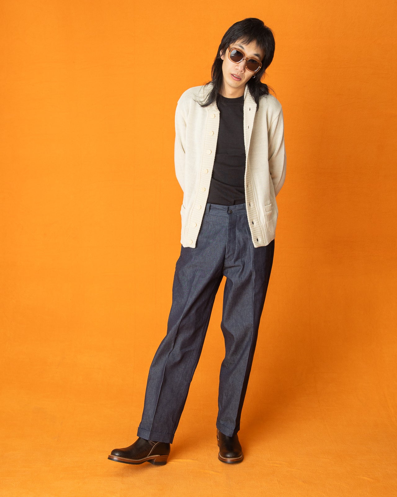 Attractions Shawl Knit Cardigan - White - Standard & Strange