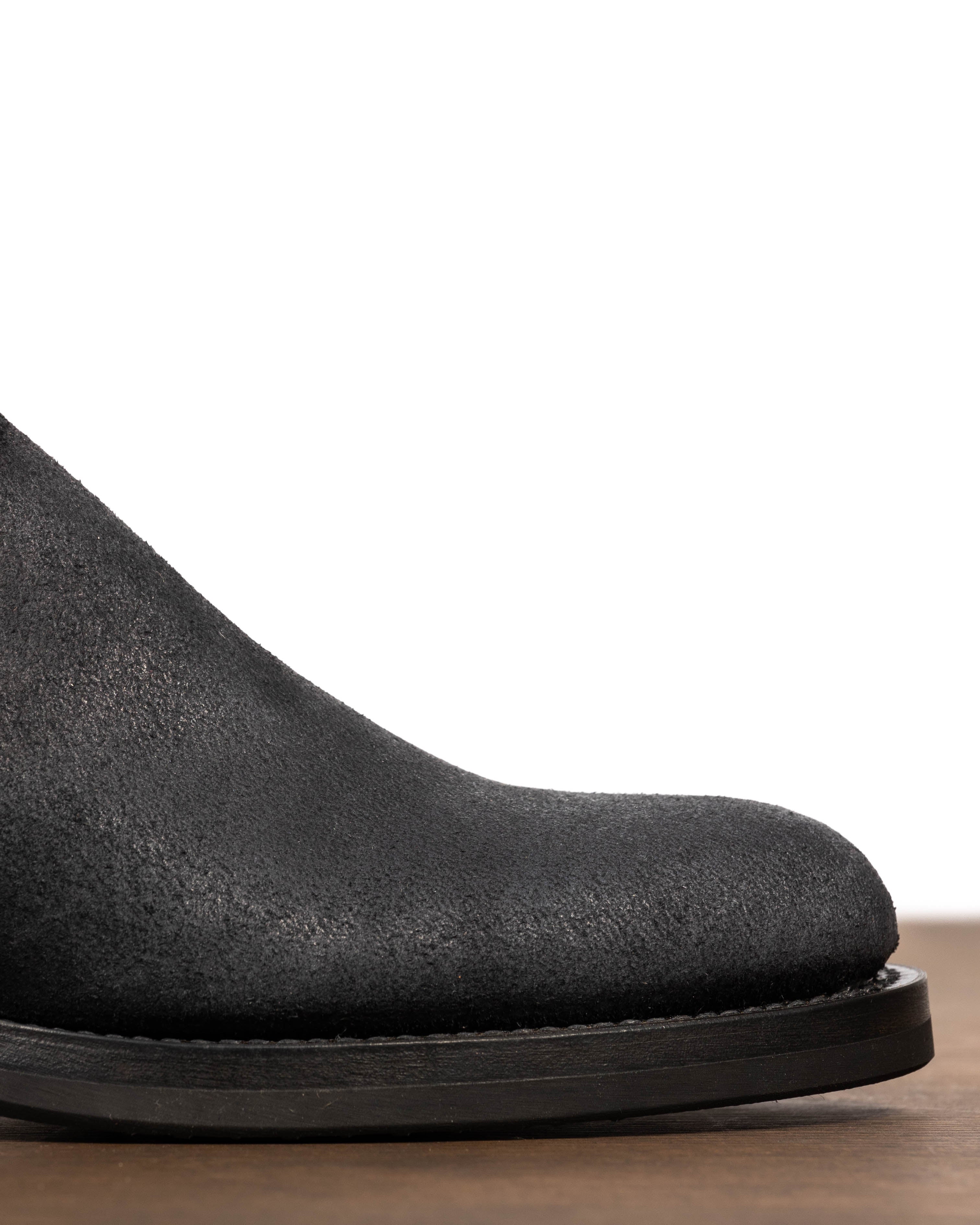 Attractions Suede Engineer Boot - Black - Standard & Strange