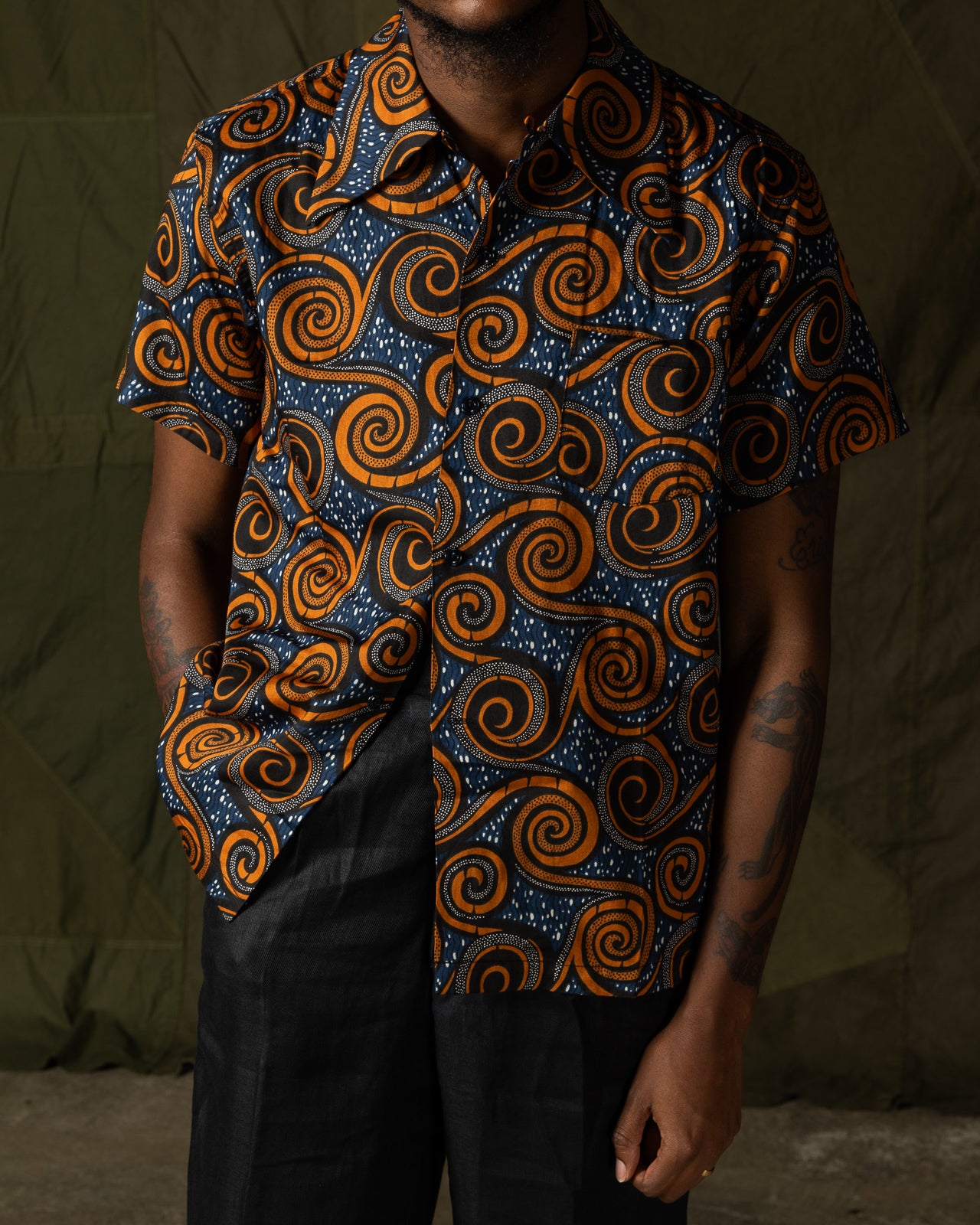 Attractions Tribal Shirt - Blue - Standard & Strange