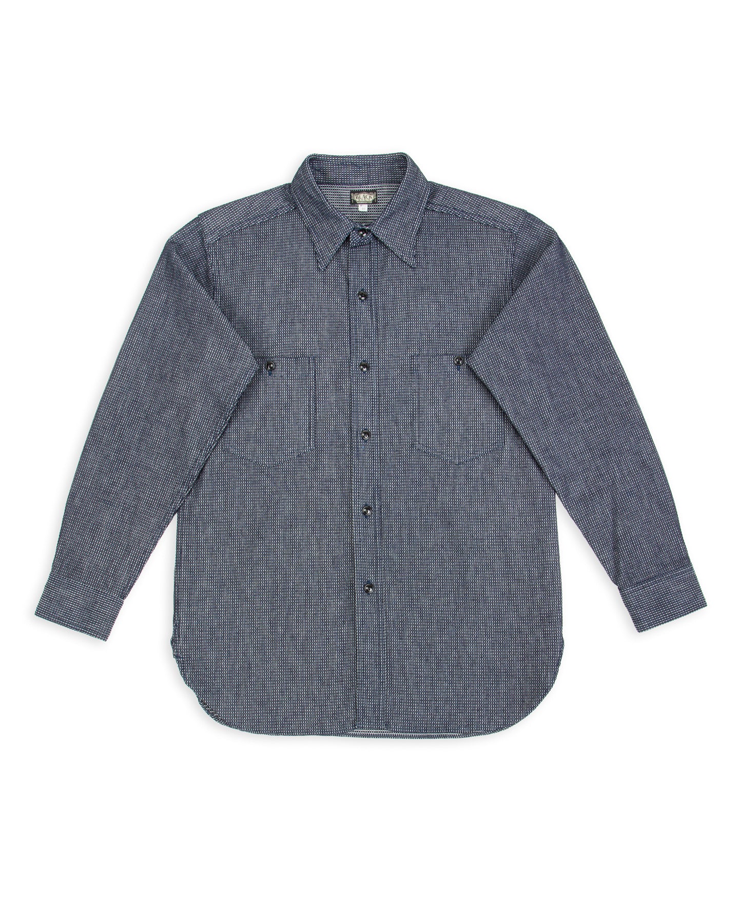10 oz Dobby Denim Open Pocket Work Shirt