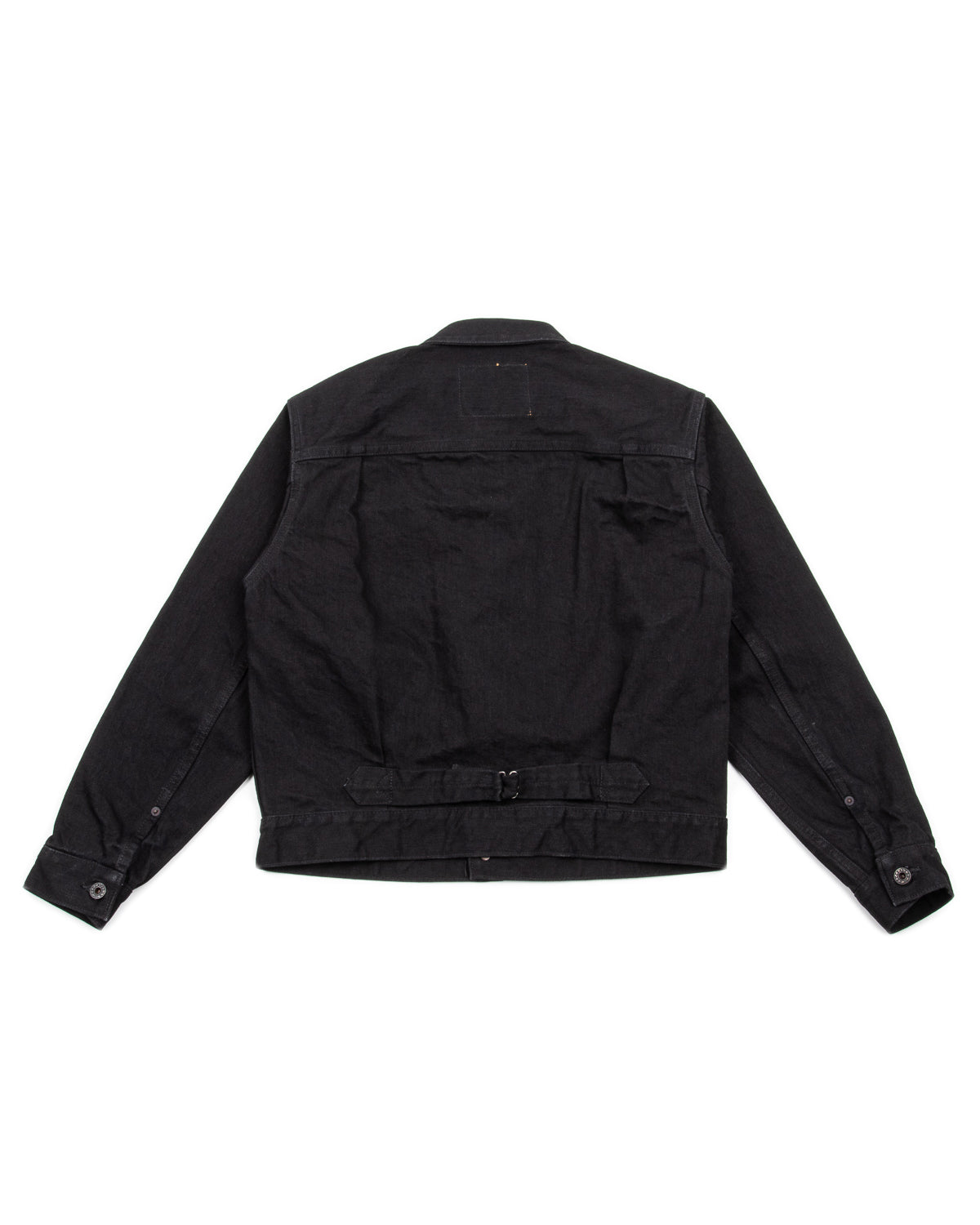 Black Sign 15oz Black Denim Pleats Jacket – Standard & Strange