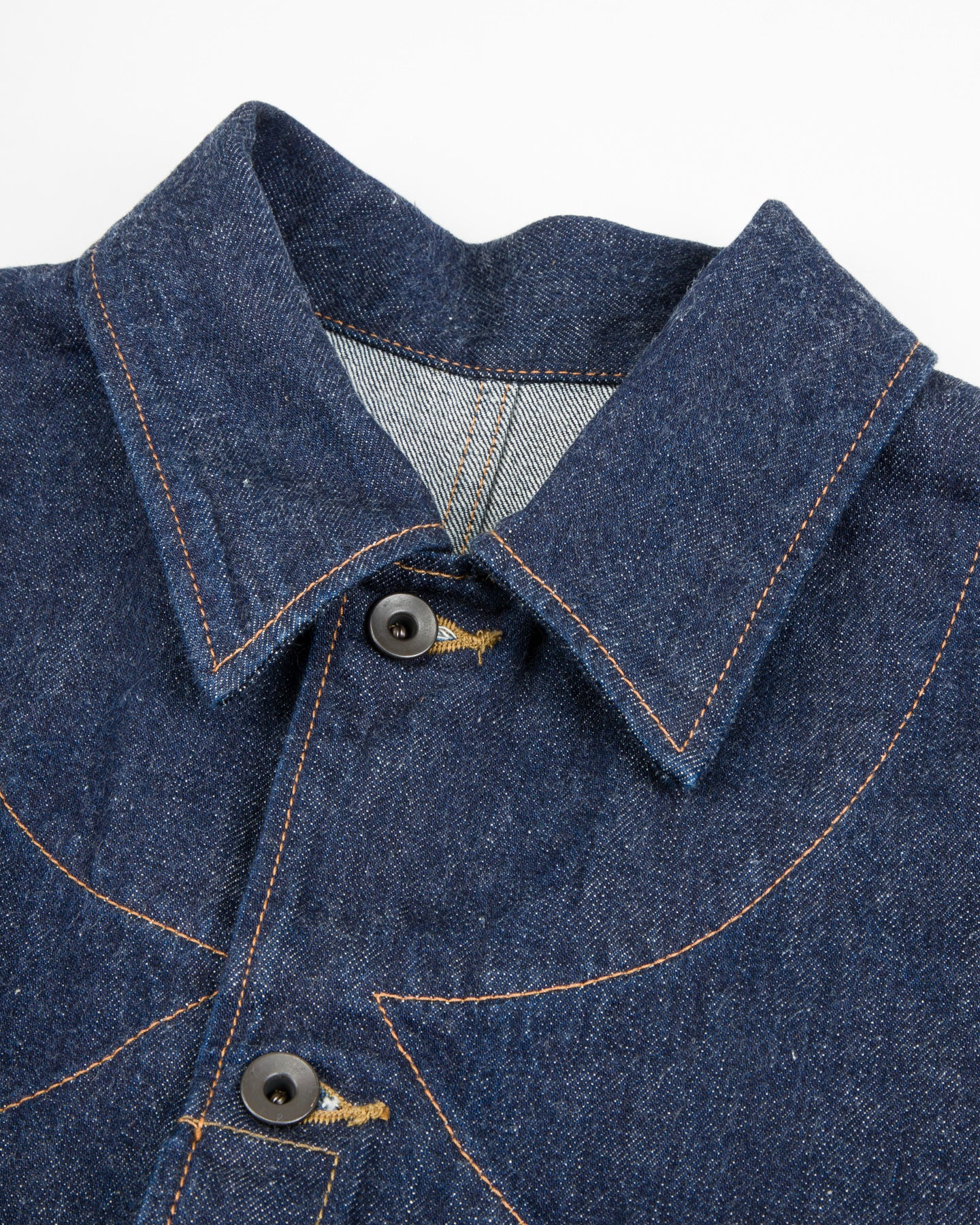 Black Sign 1910s 9oz Death Valley Jacket - Dark Indigo - Standard & Strange