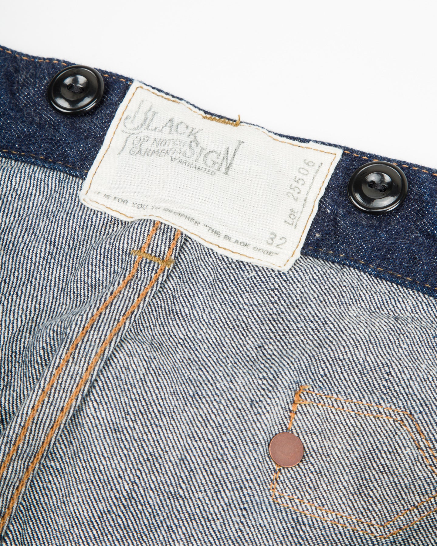 Black Sign 1920s 9 oz Death Valley Waist-Overalls - Dark Indigo - Standard & Strange